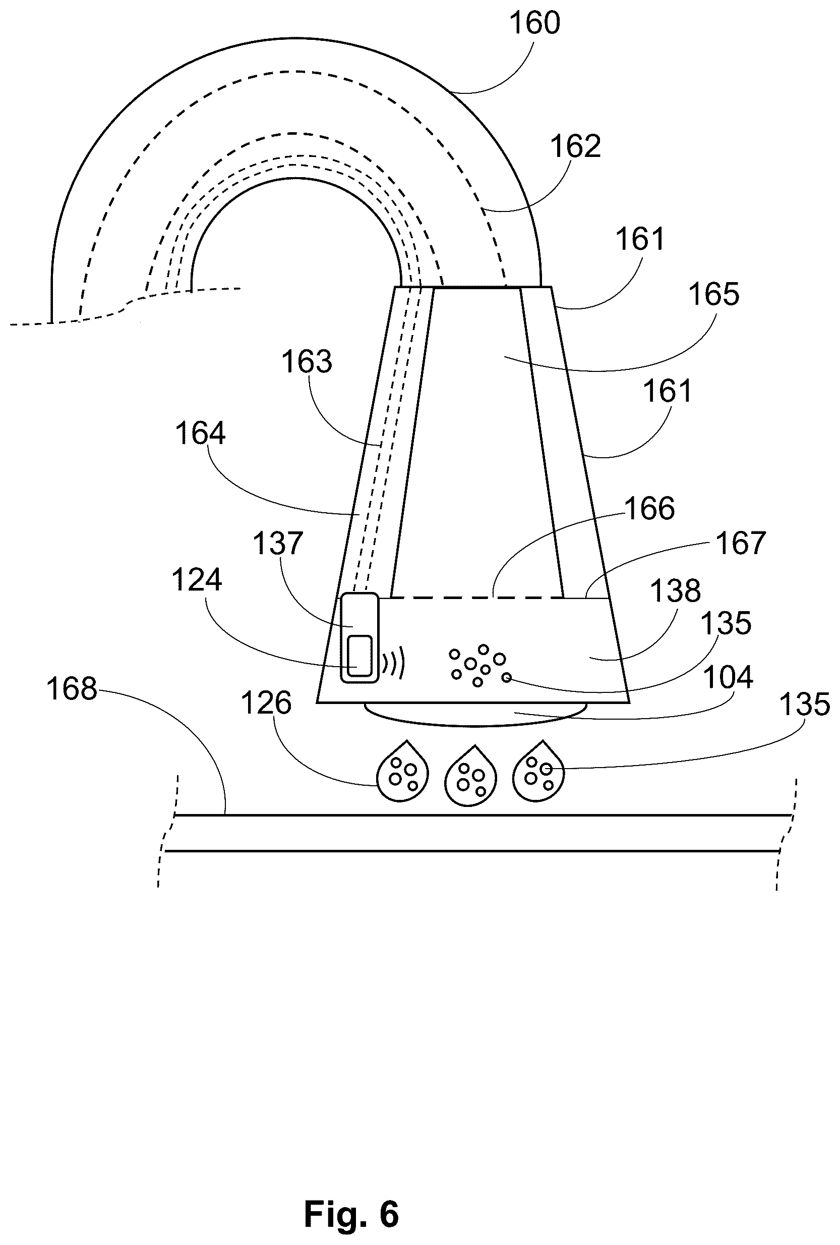Patent US12318820 Figure 8 – Cleaning apparatus and associated method of use