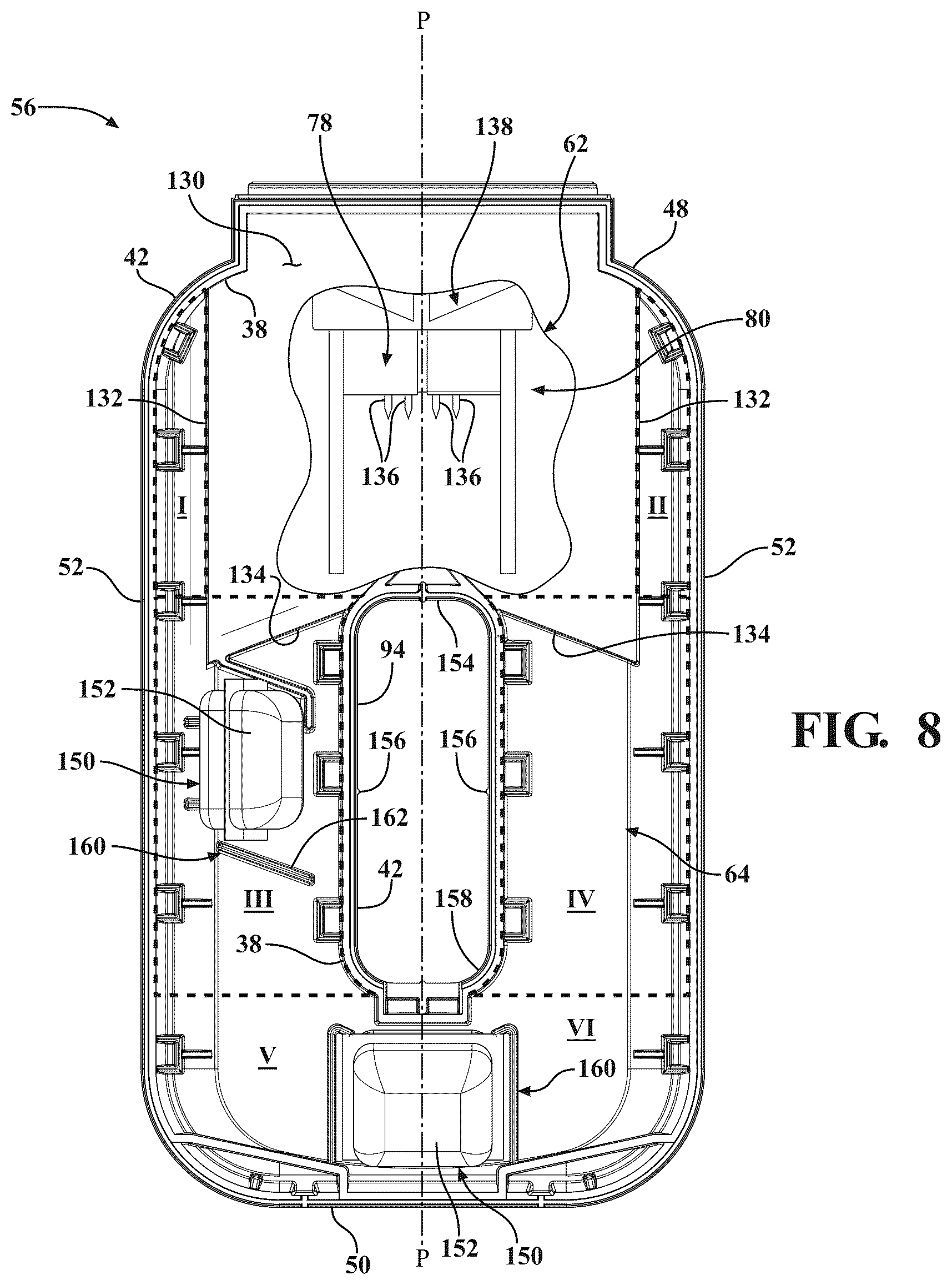 Patent US12318823 Figure 8 – Waste receiver for receiving a pharmaceutical waste material