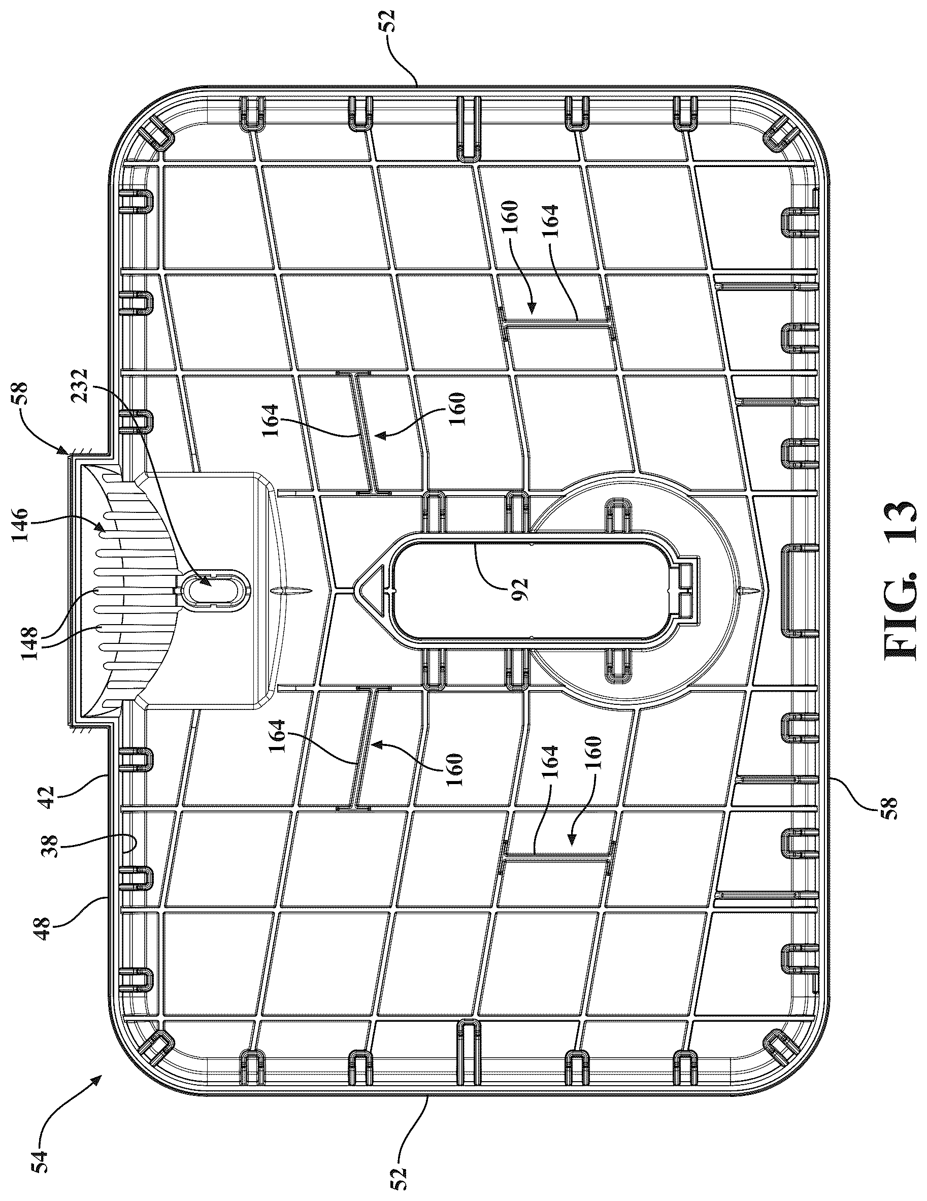 Patent US12318823 Figure 13 – Waste receiver for receiving a pharmaceutical waste material