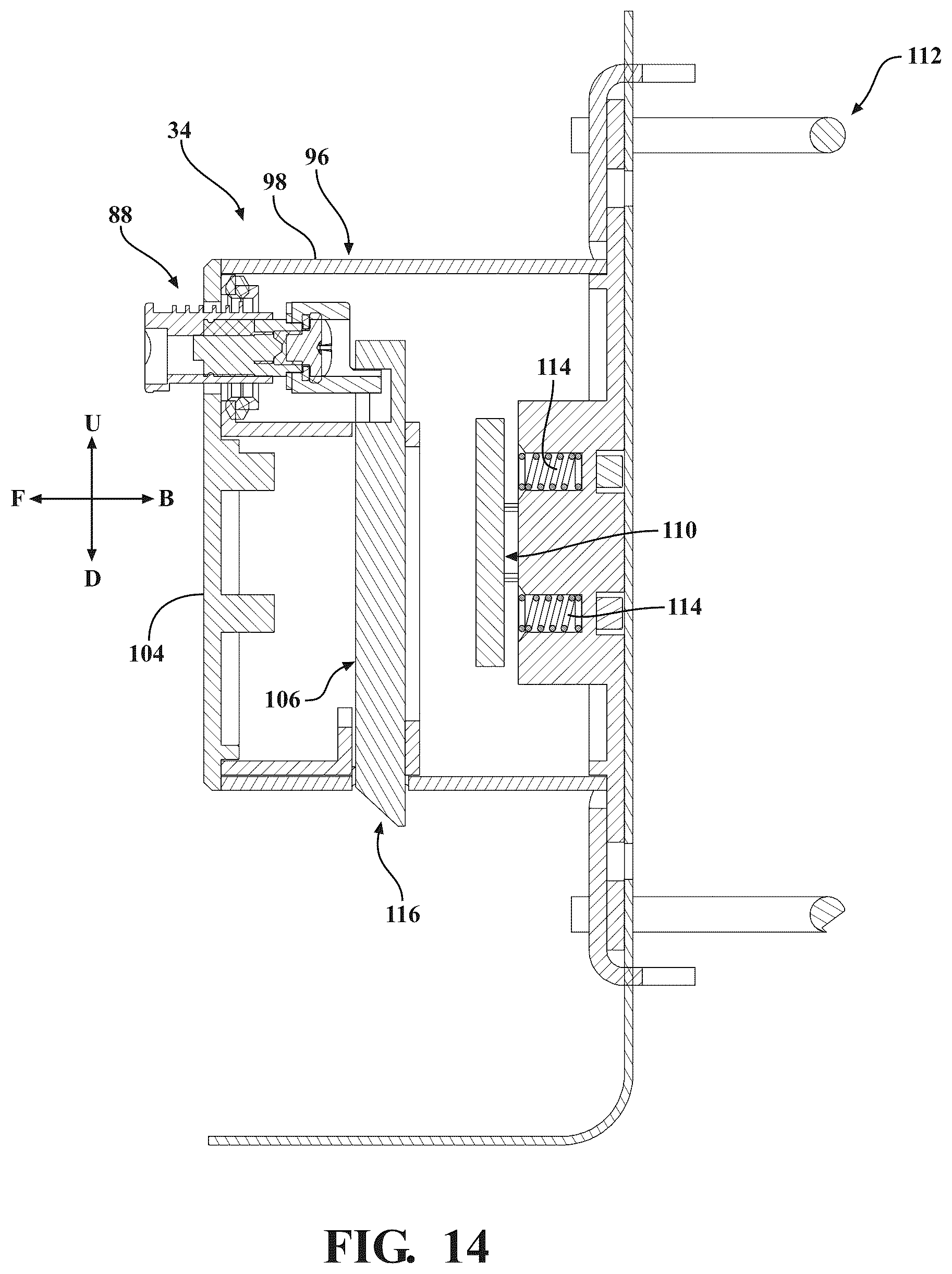 Patent US12318823 Figure 14 – Waste receiver for receiving a pharmaceutical waste material