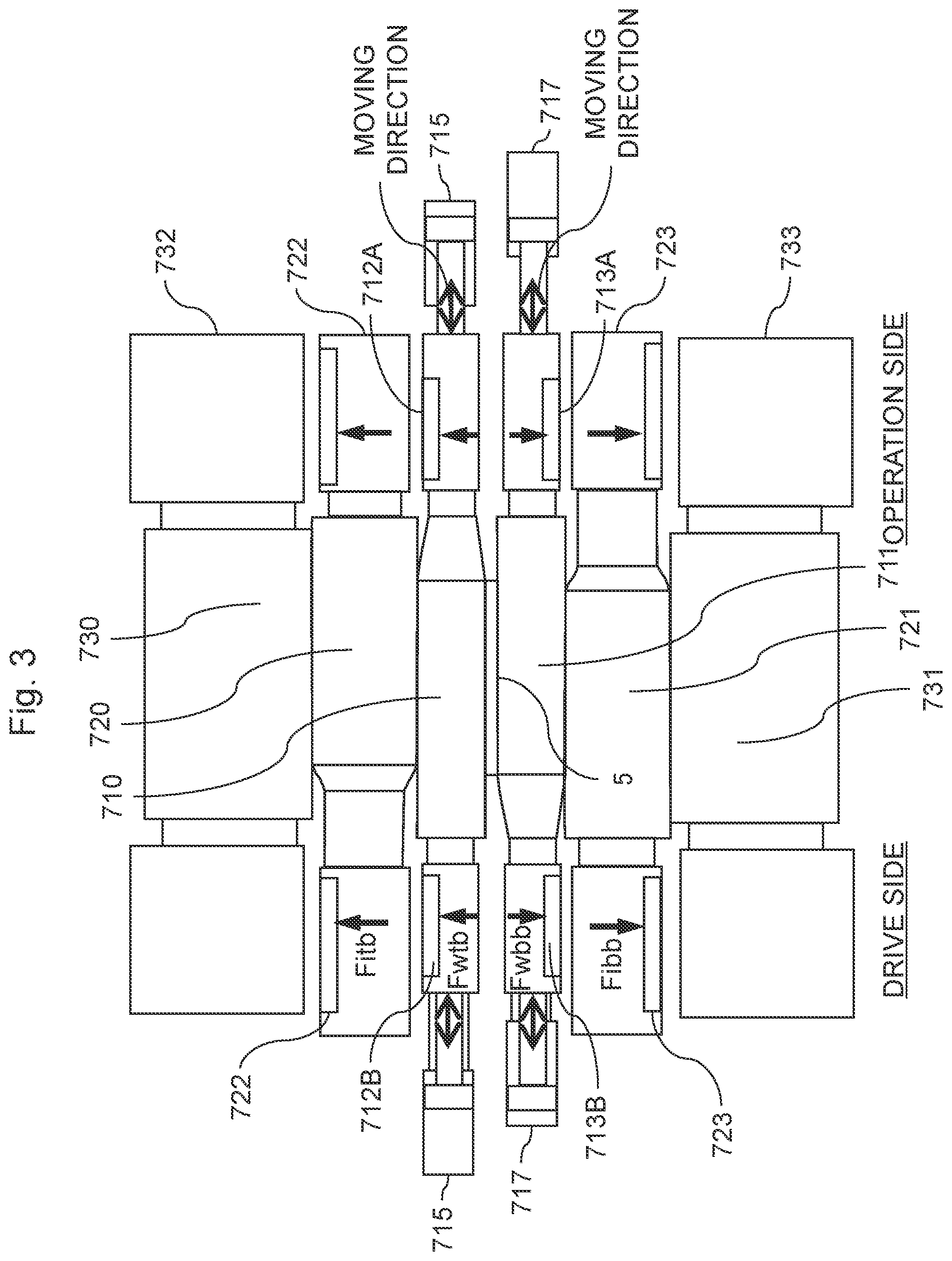 Patent US12318827 Figure 3 – Rolling mill, rolling mill control method, and thrust force supporting method in rolling mill