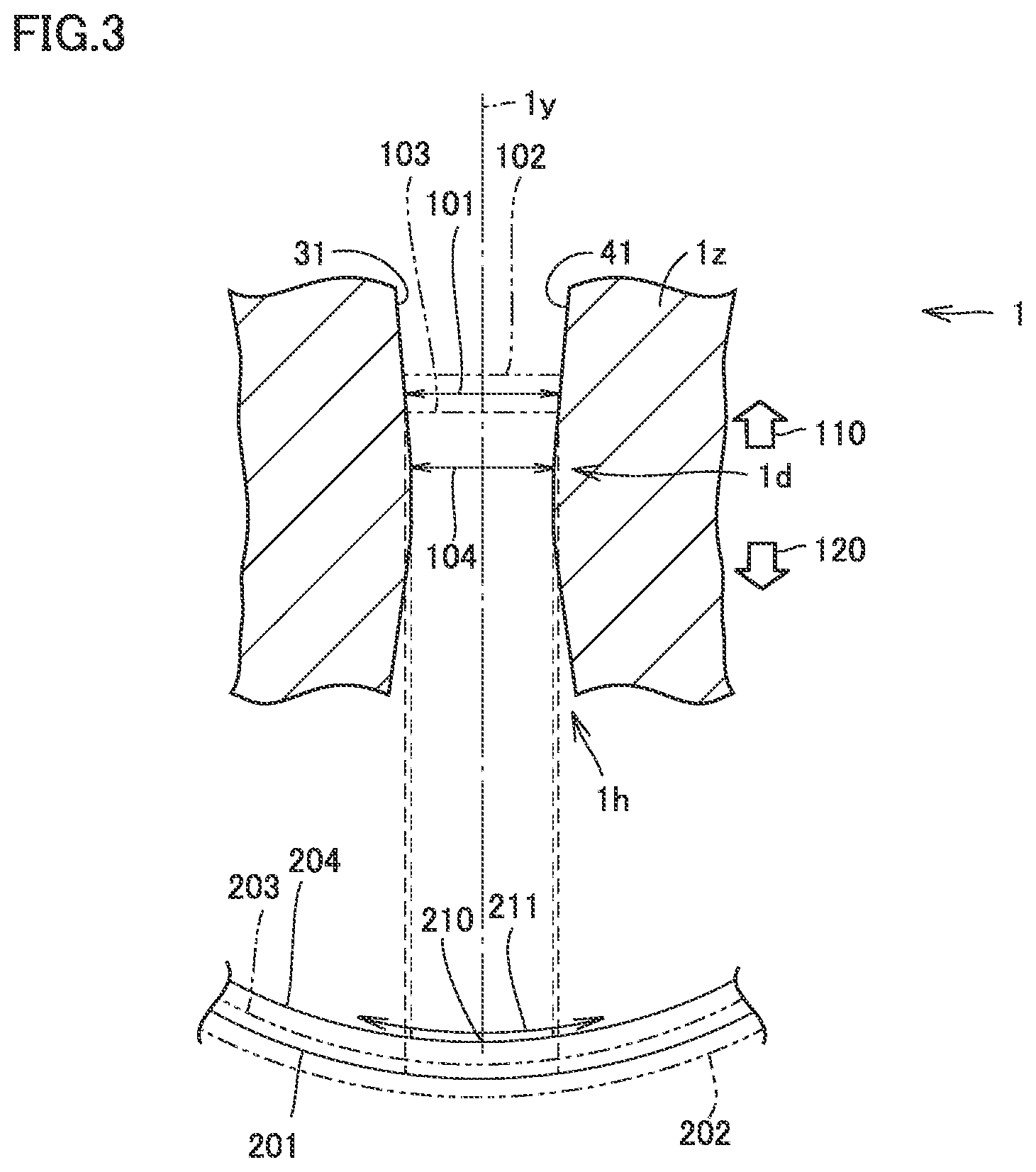 Patent US12318828 Figure 3 – Wire drawing die