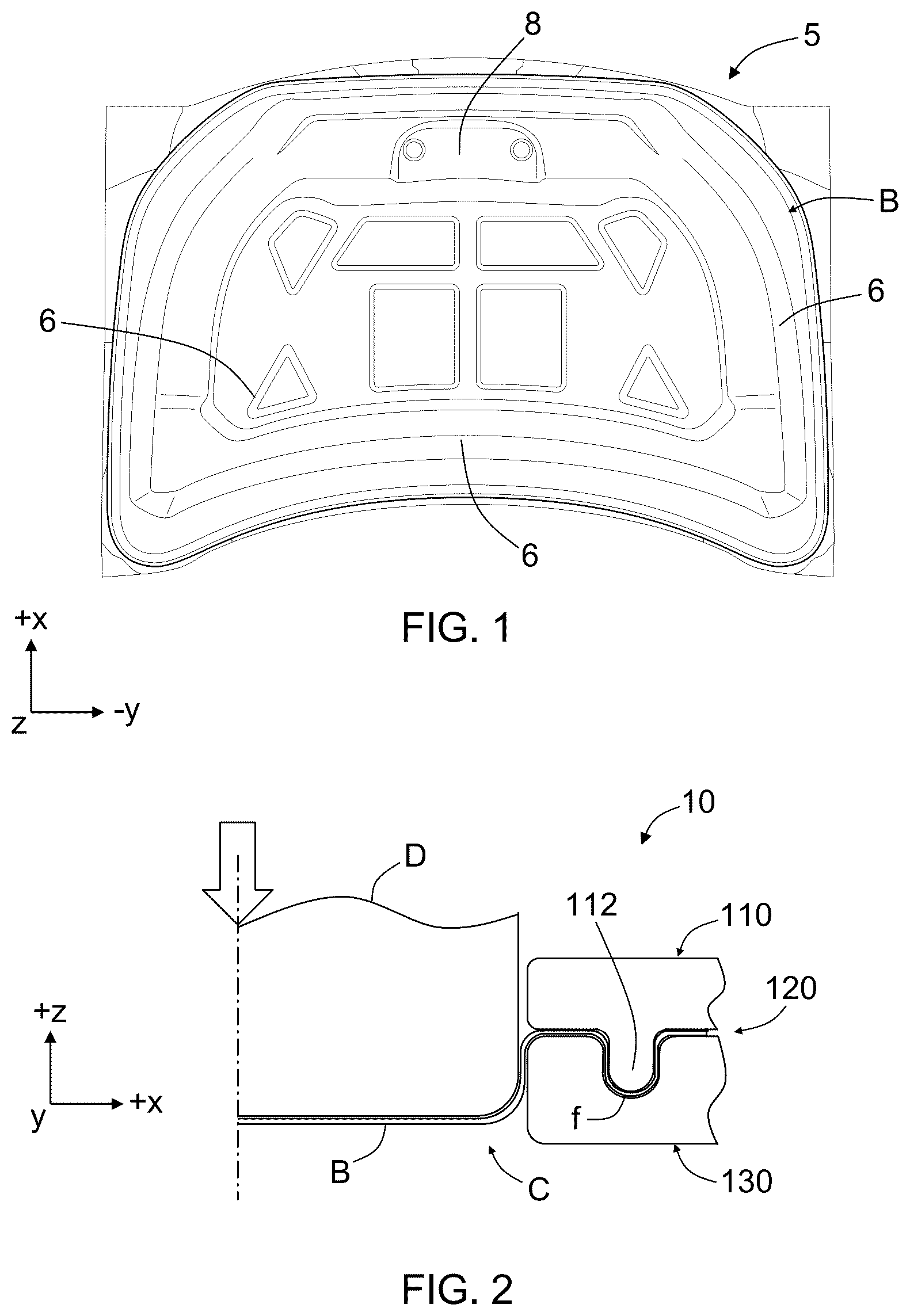 Patent US12318831 Figure 1 – Controllable and adjustable stamping draw bead with reverse bead geometry