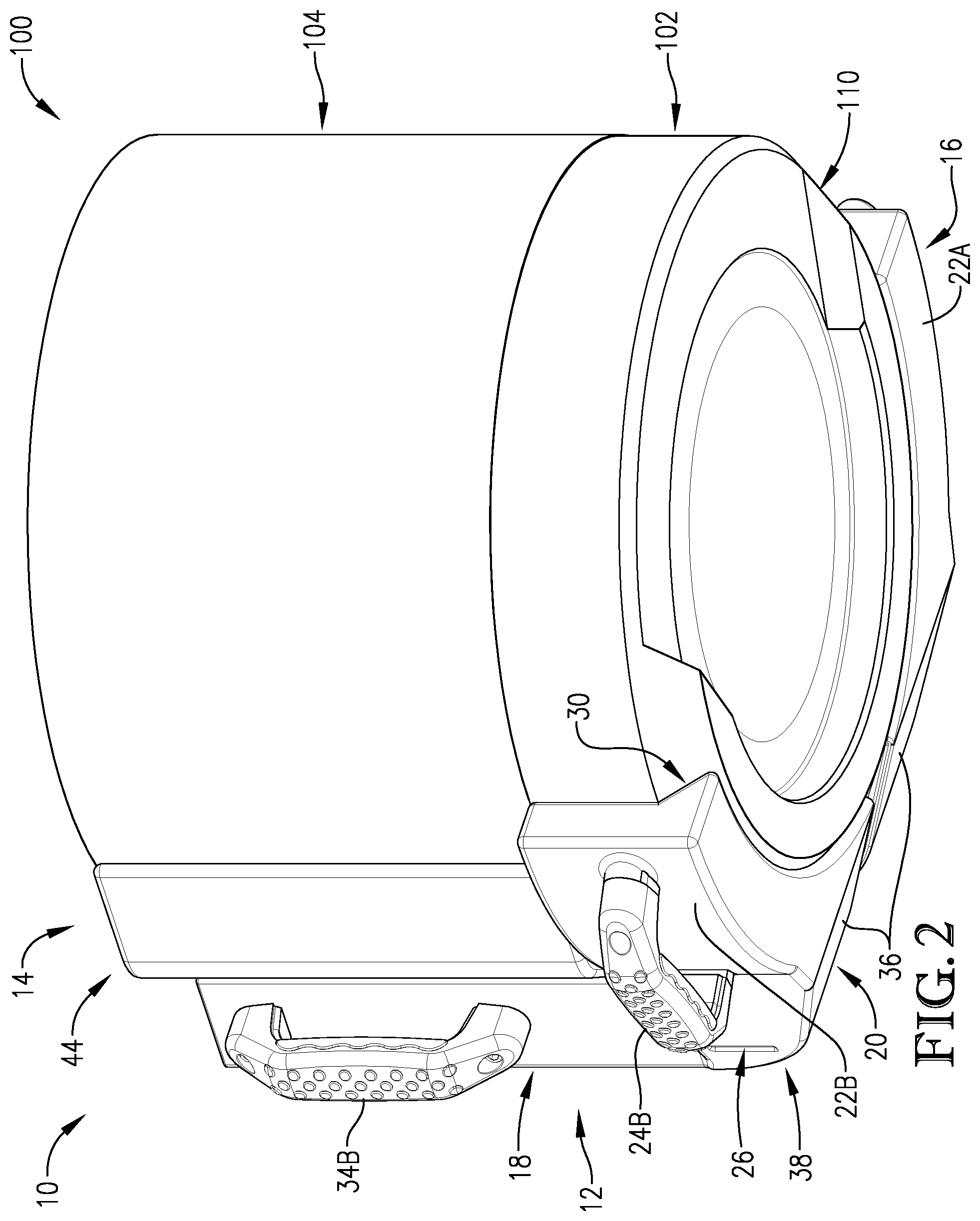 Patent US12318832 Figure 2 – Die assembly tool