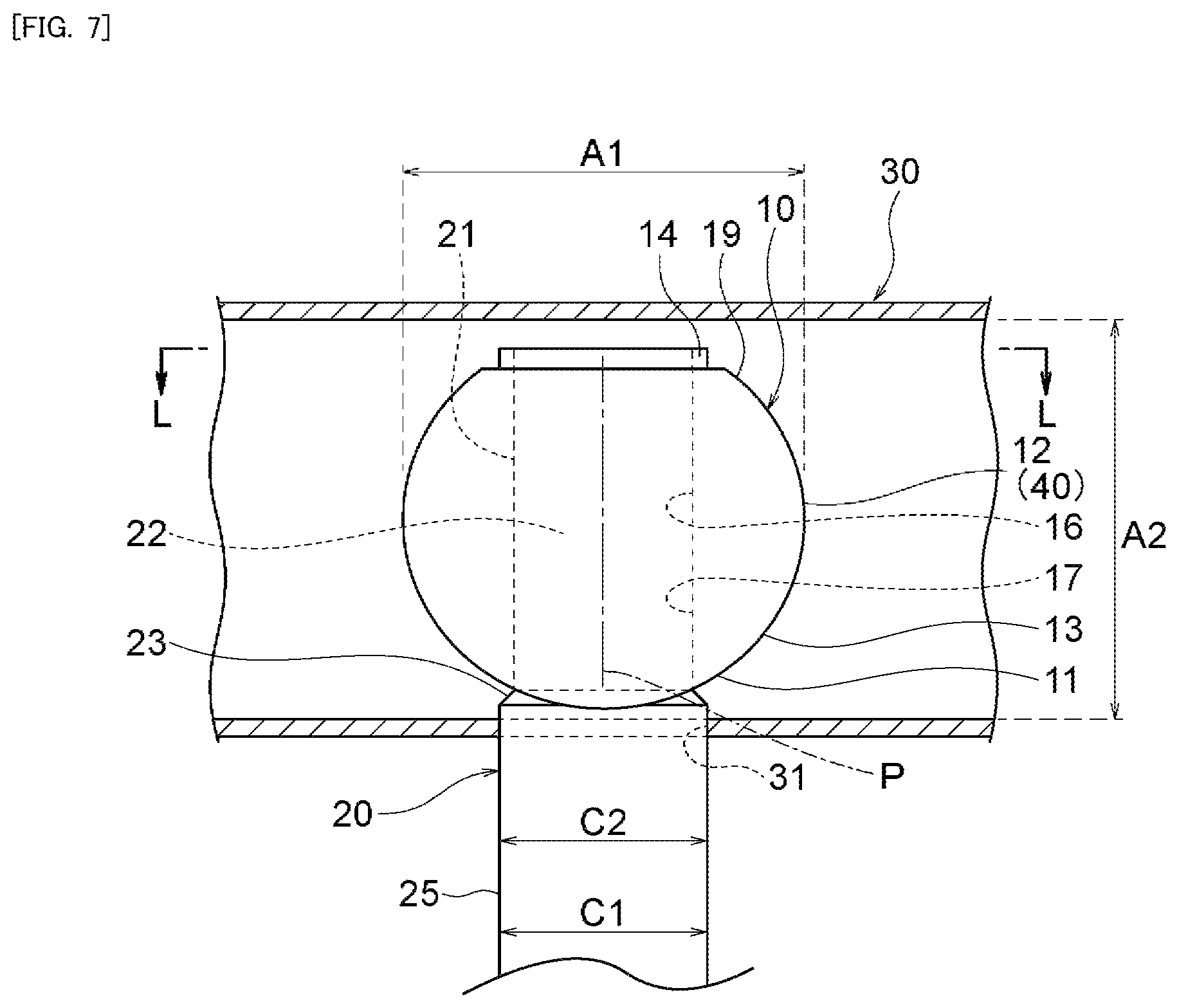 Patent US12318833 Figure 7 – Apparatus for producing branch structure in metal pipe, and method for producing branch structure in metal pipe
