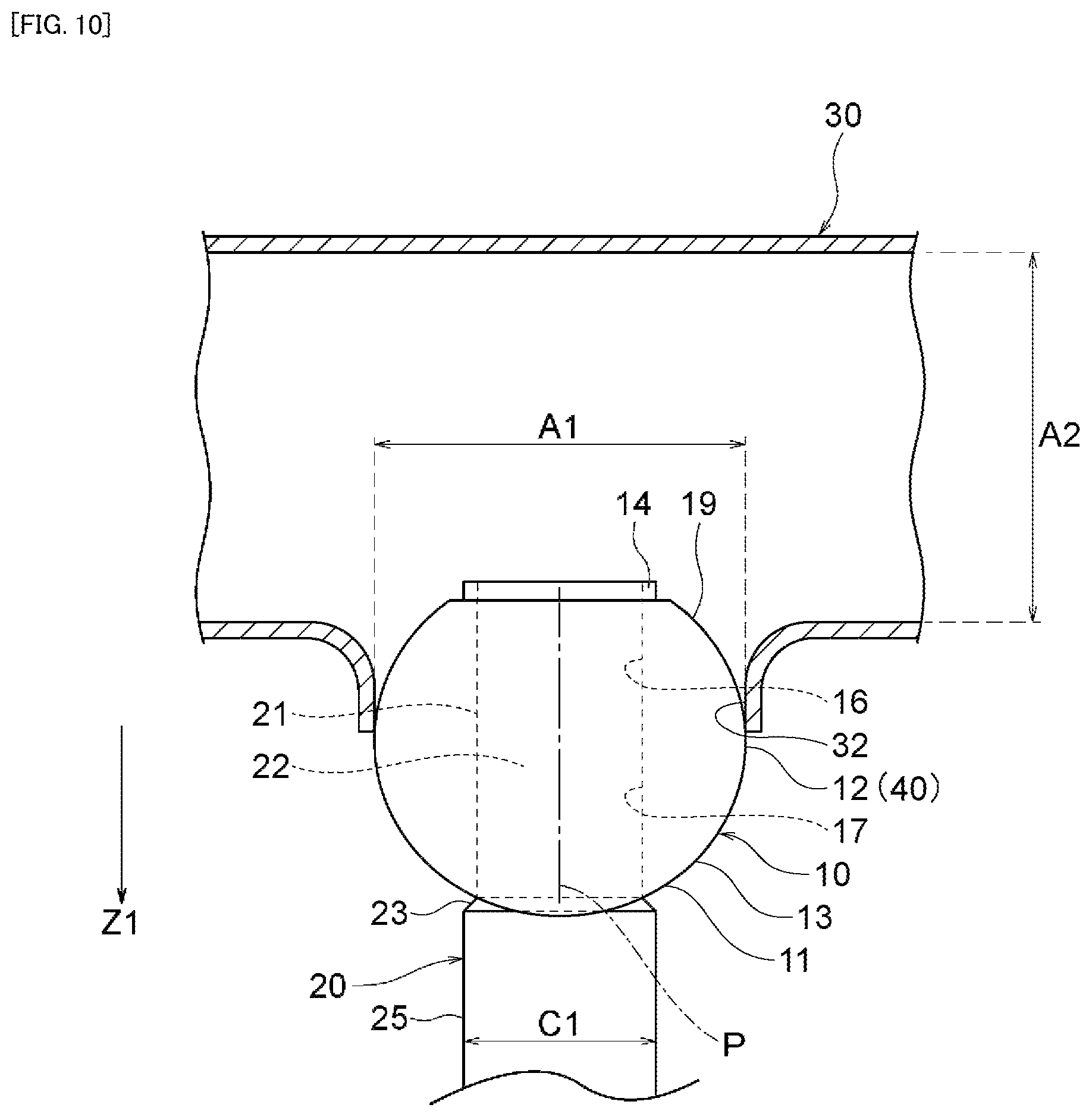 Patent US12318833 Figure 10 – Apparatus for producing branch structure in metal pipe, and method for producing branch structure in metal pipe