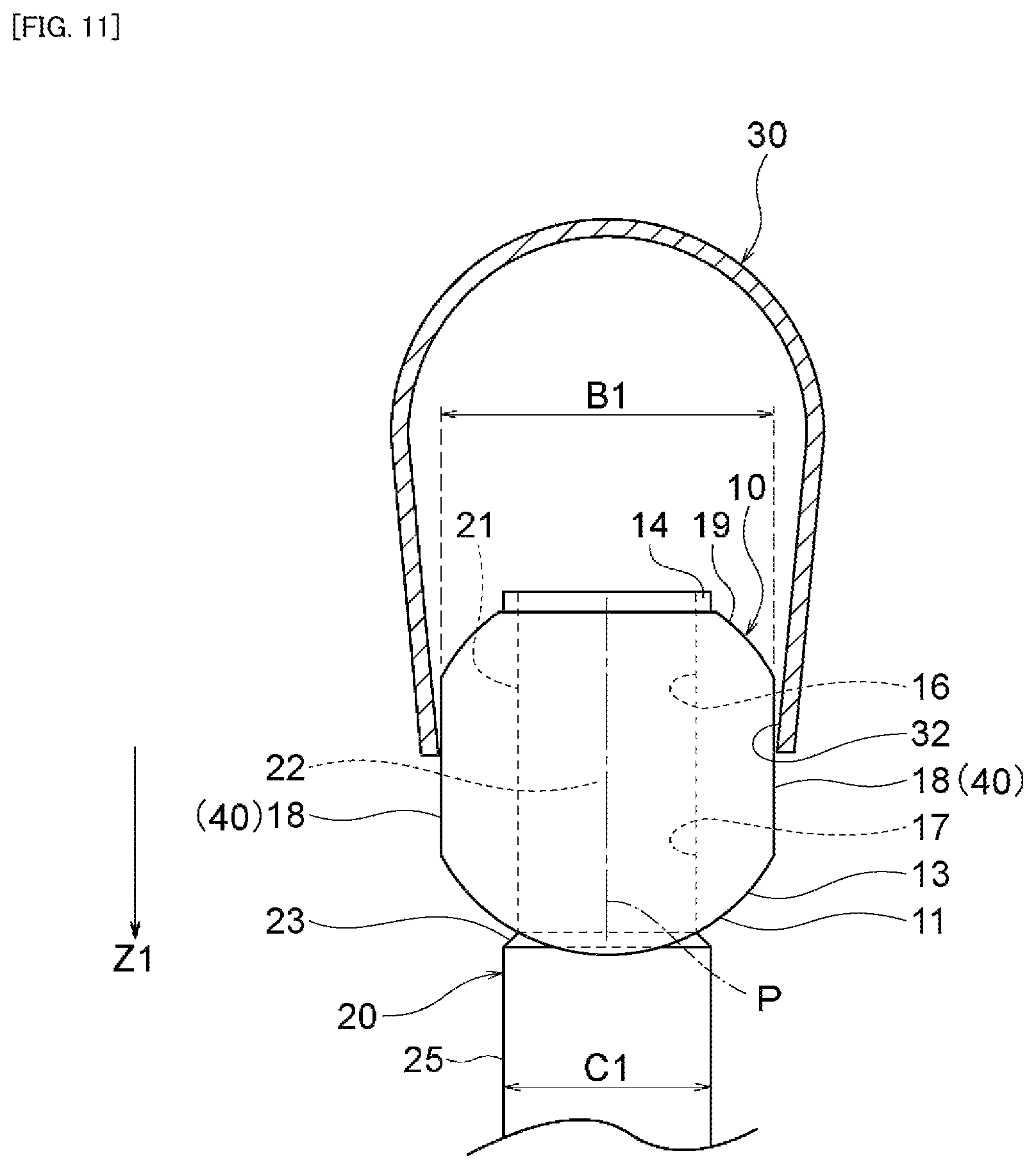 Patent US12318833 Figure 11 – Apparatus for producing branch structure in metal pipe, and method for producing branch structure in metal pipe