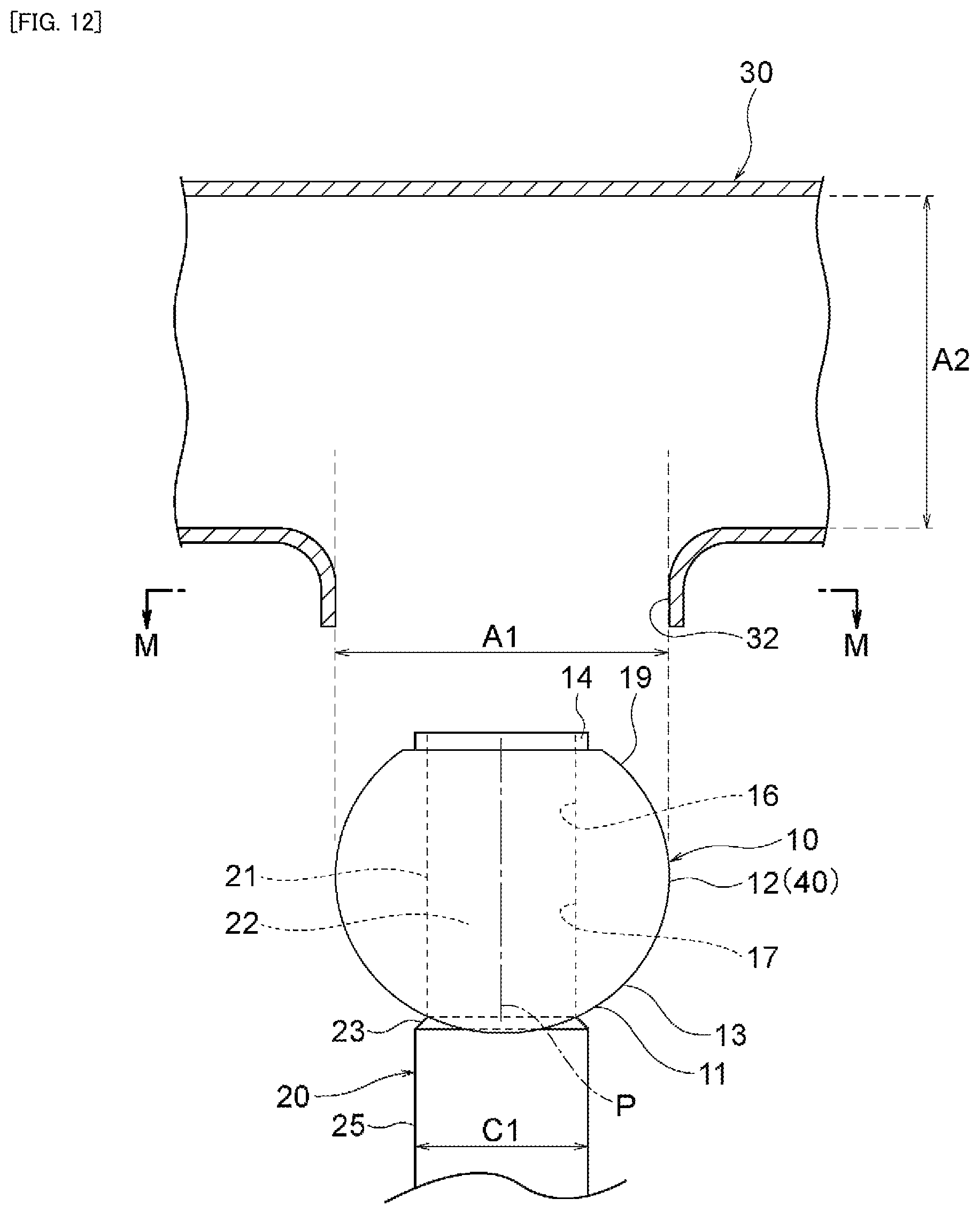 Patent US12318833 Figure 12 – Apparatus for producing branch structure in metal pipe, and method for producing branch structure in metal pipe