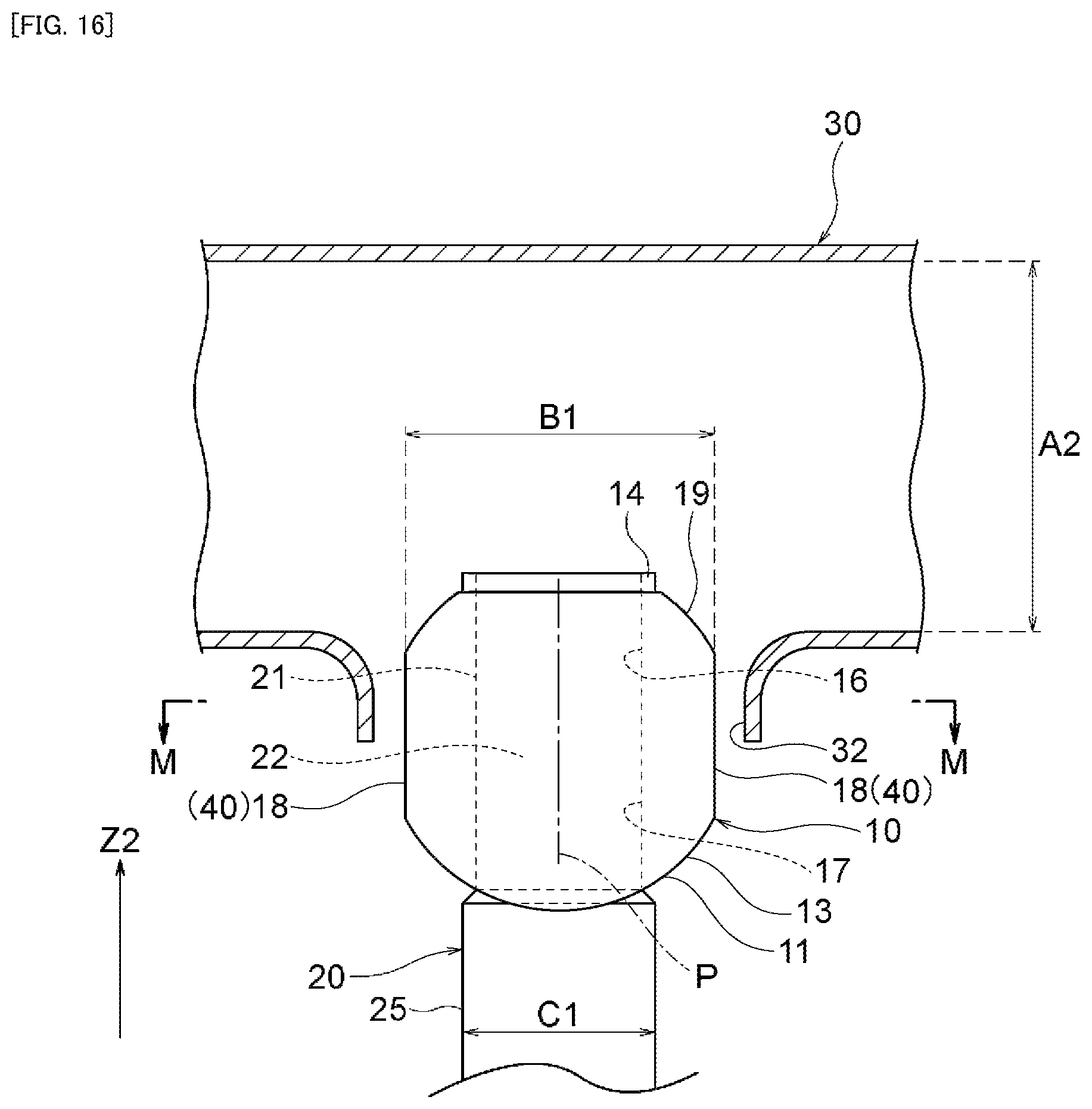 Patent US12318833 Figure 16 – Apparatus for producing branch structure in metal pipe, and method for producing branch structure in metal pipe