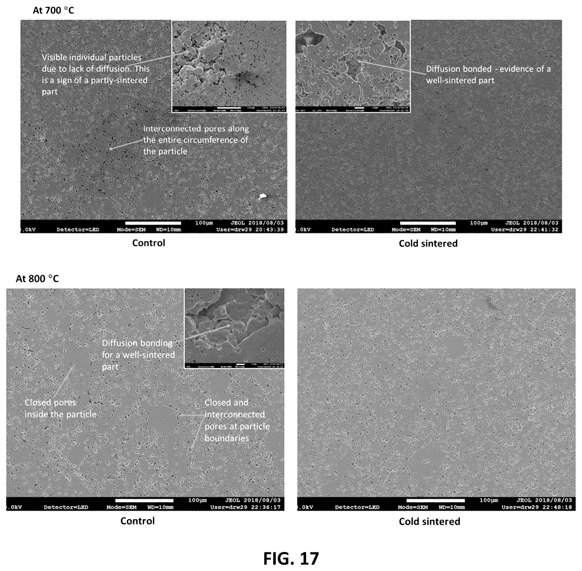 Patent US12318841 Figure 17 – Cold sintering process for densification and sintering of powdered metals