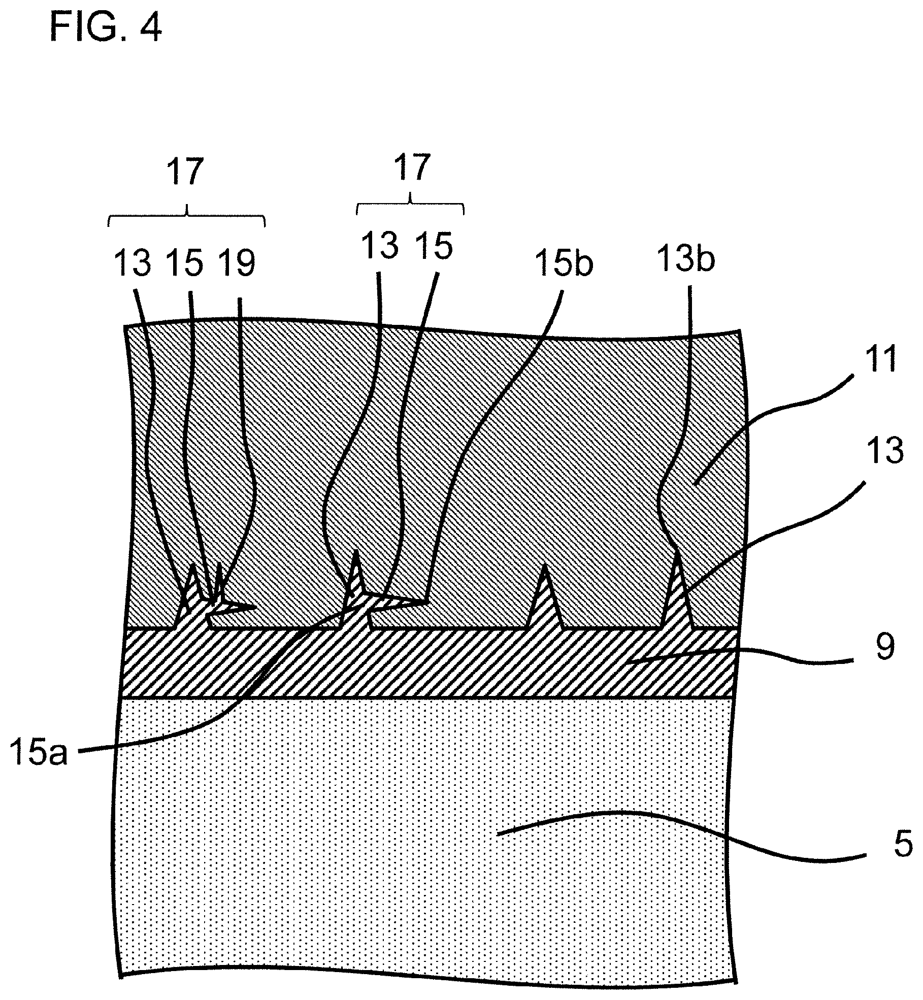 Patent US12318845 Figure 4 – Coated tool and cutting tool including the same