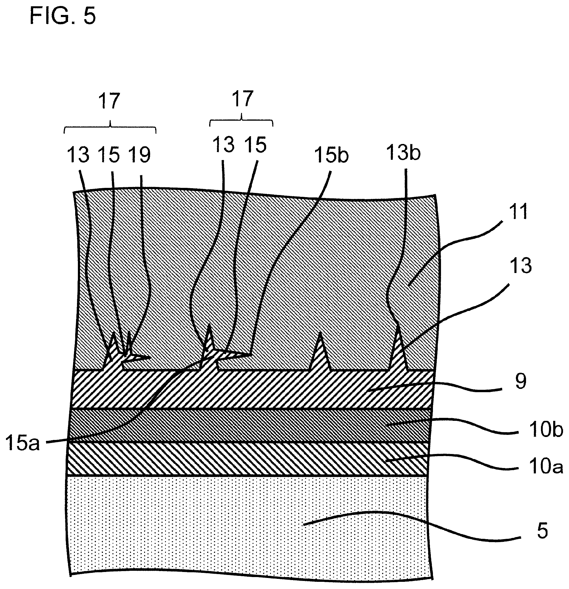 Patent US12318845 Figure 5 – Coated tool and cutting tool including the same