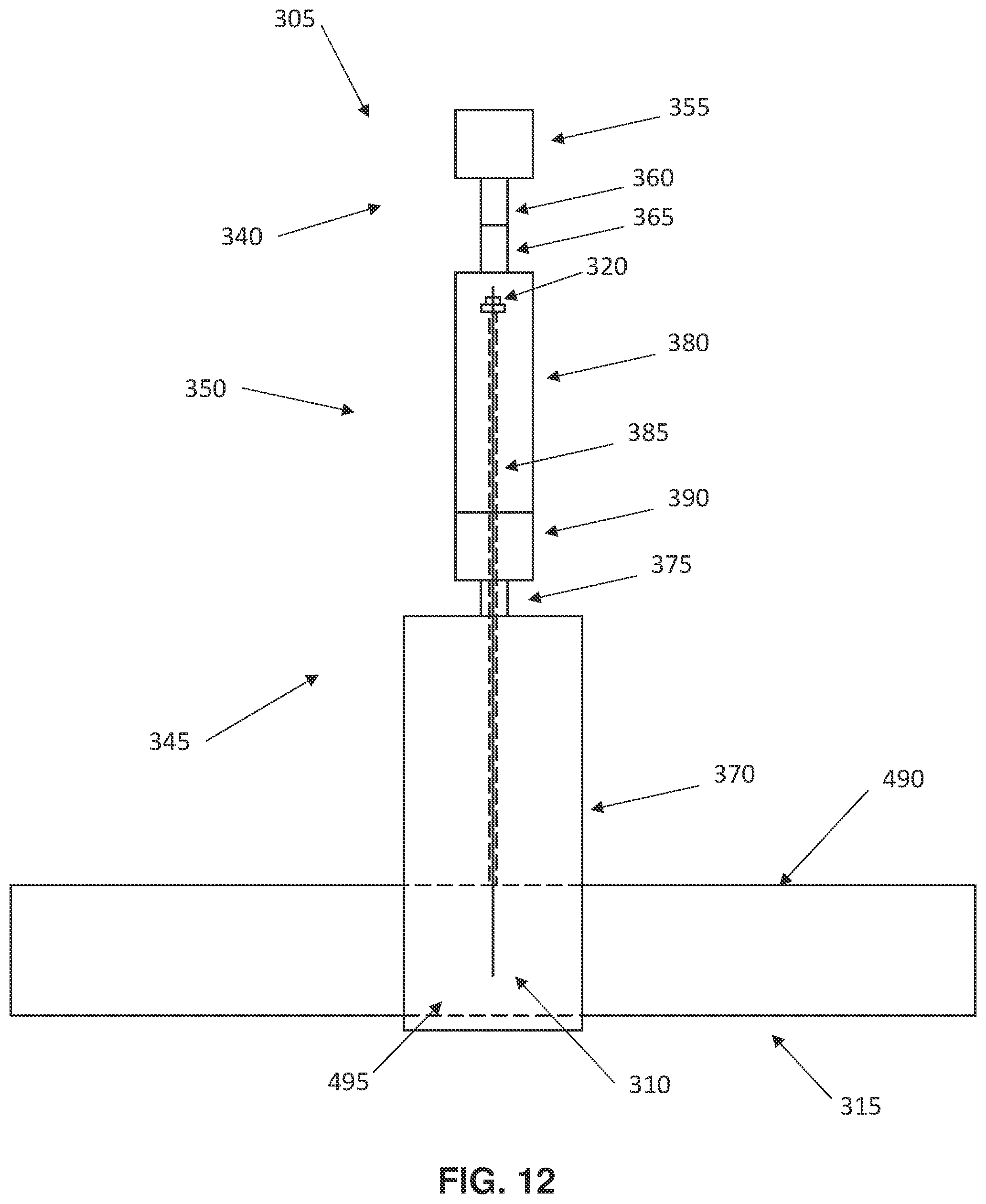 Patent US12318850 Figure 9 – Method for removing a portion of a structure