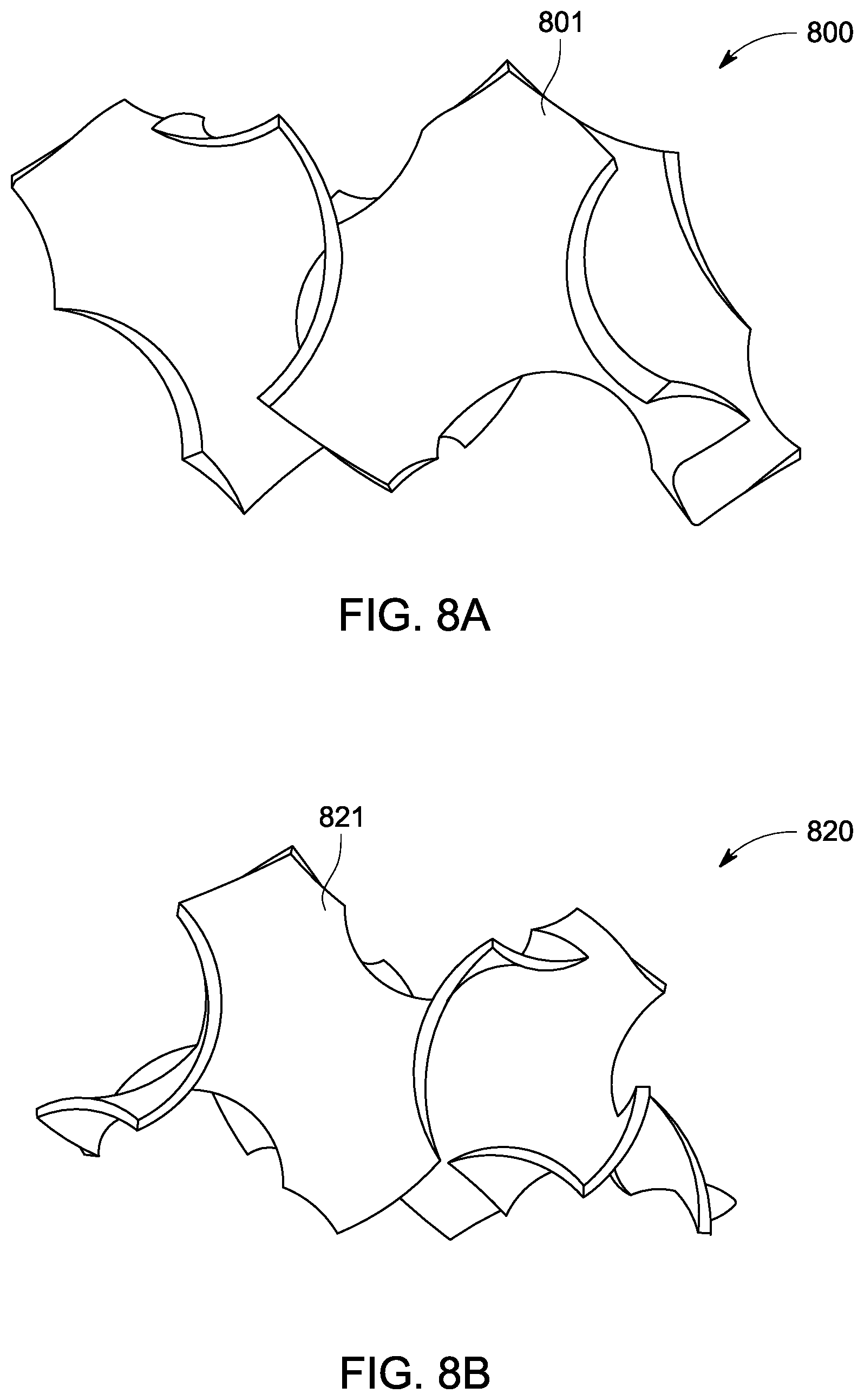 Patent US12318851 Figure 7 – Subtractive manufacturing of gyroid structures