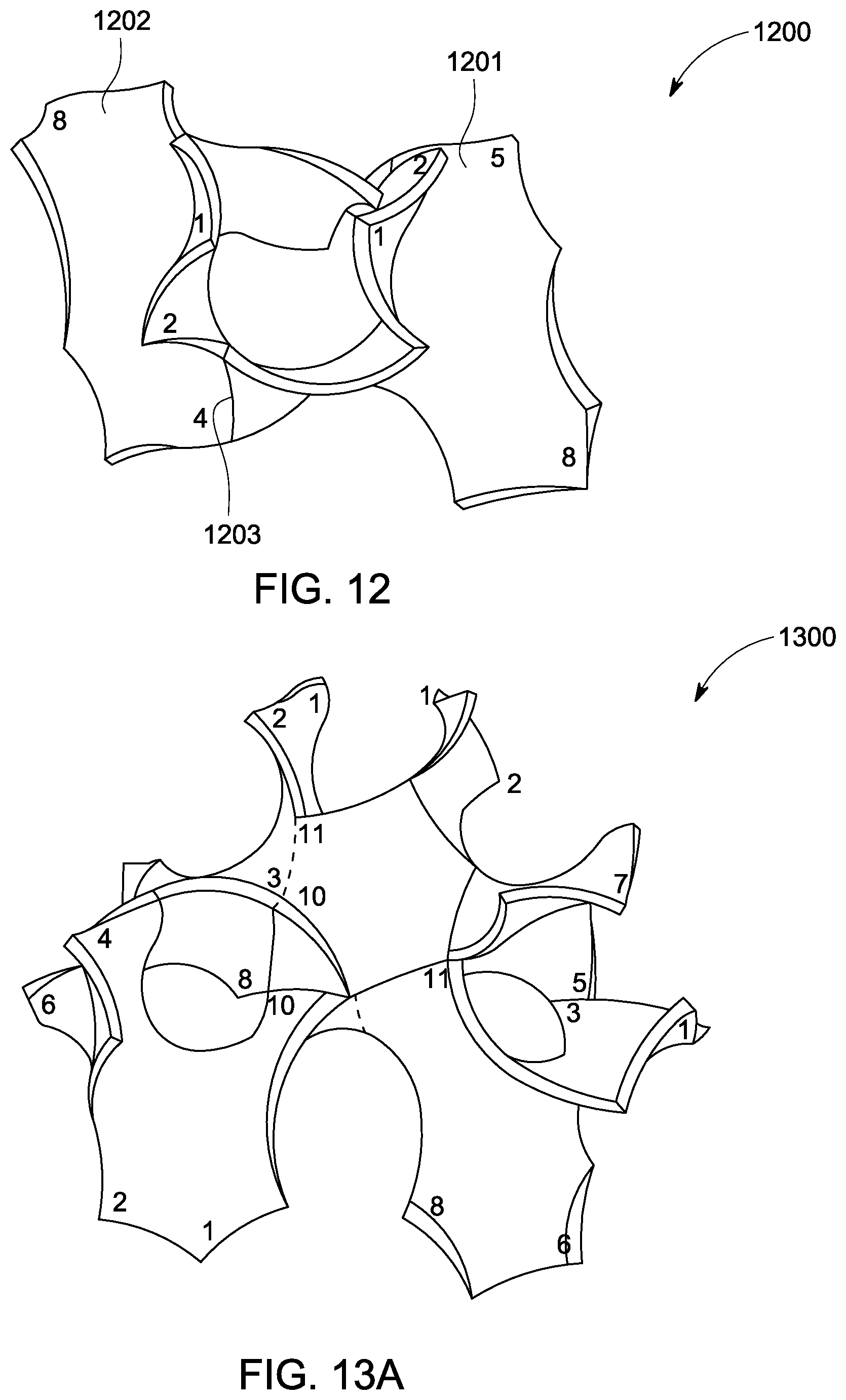 Patent US12318851 Figure 12 – Subtractive manufacturing of gyroid structures