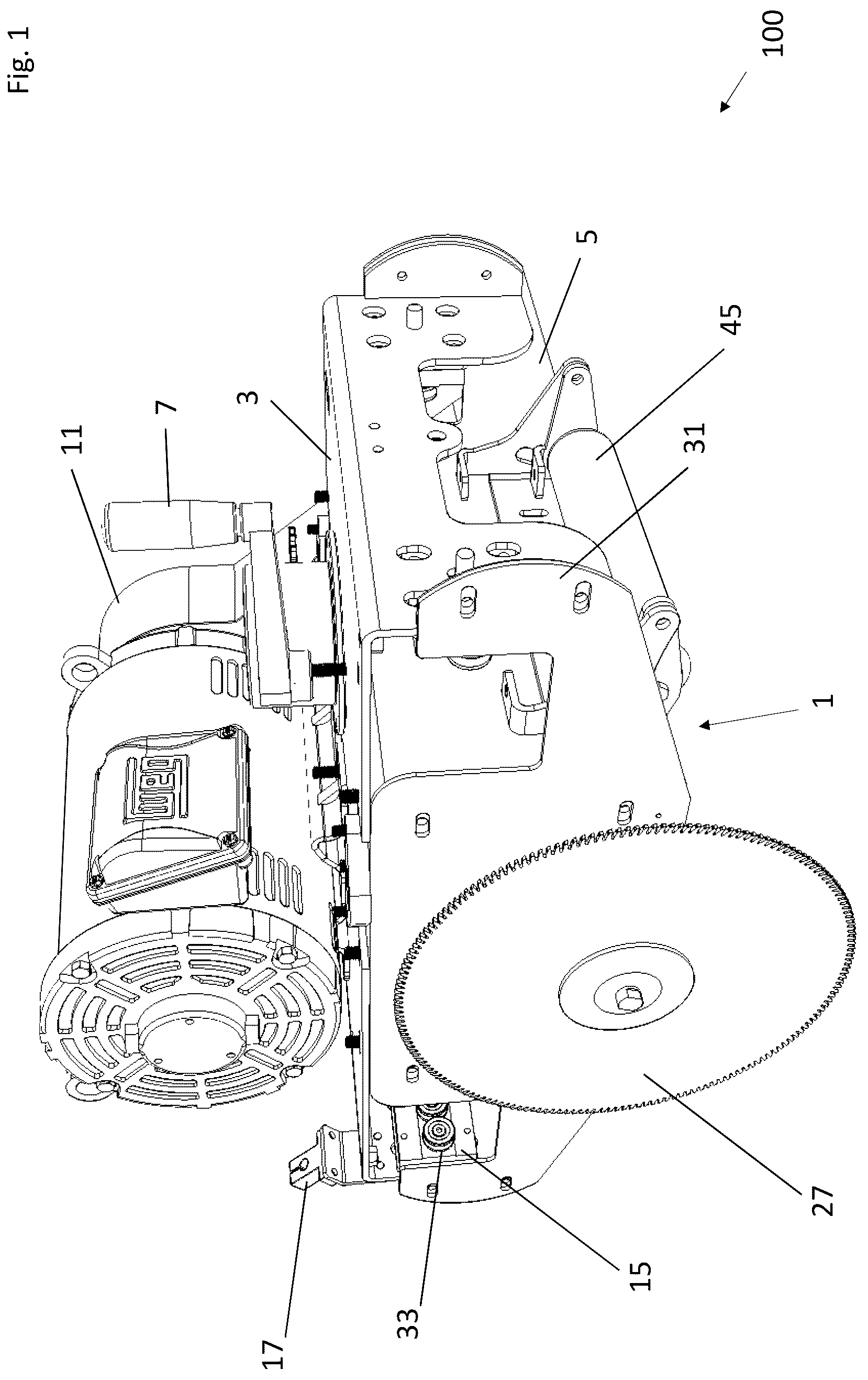 Patent US12318852 Figure 1 – Flattening and resurfacing mill