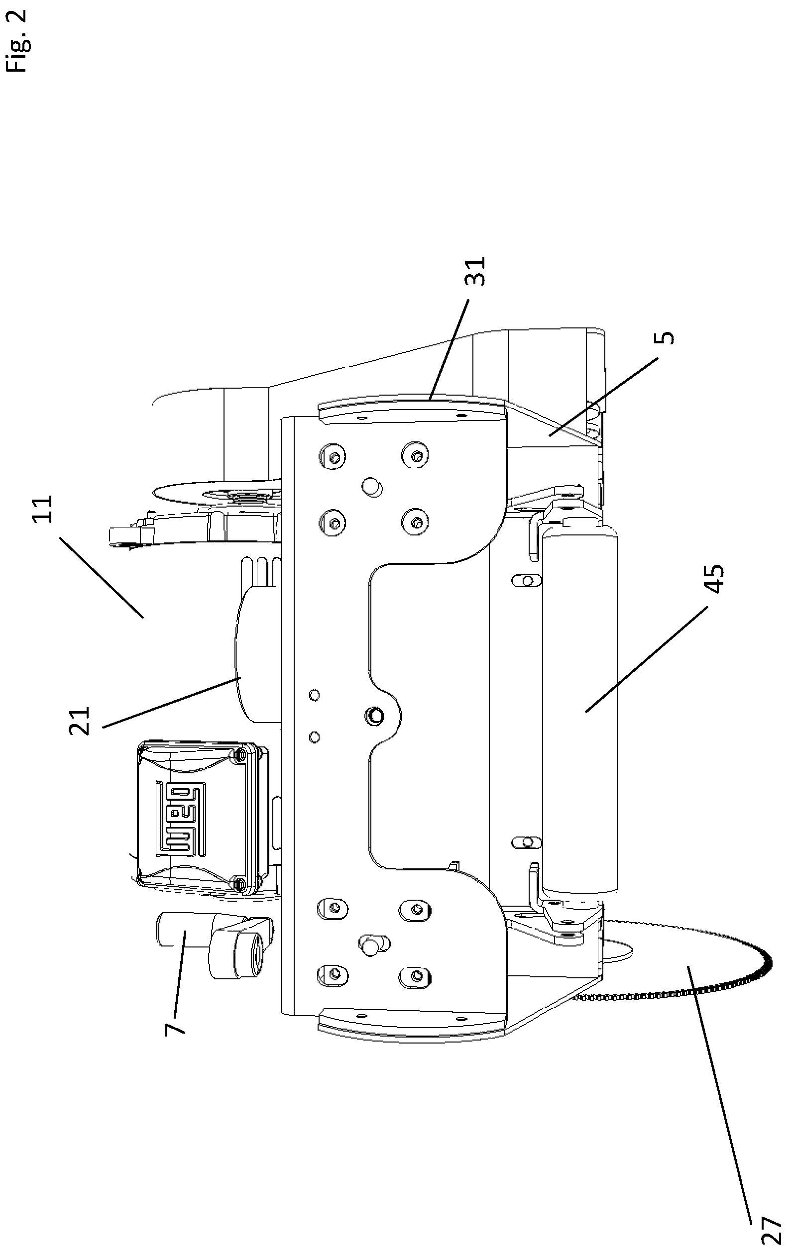 Patent US12318852 Figure 2 – Flattening and resurfacing mill