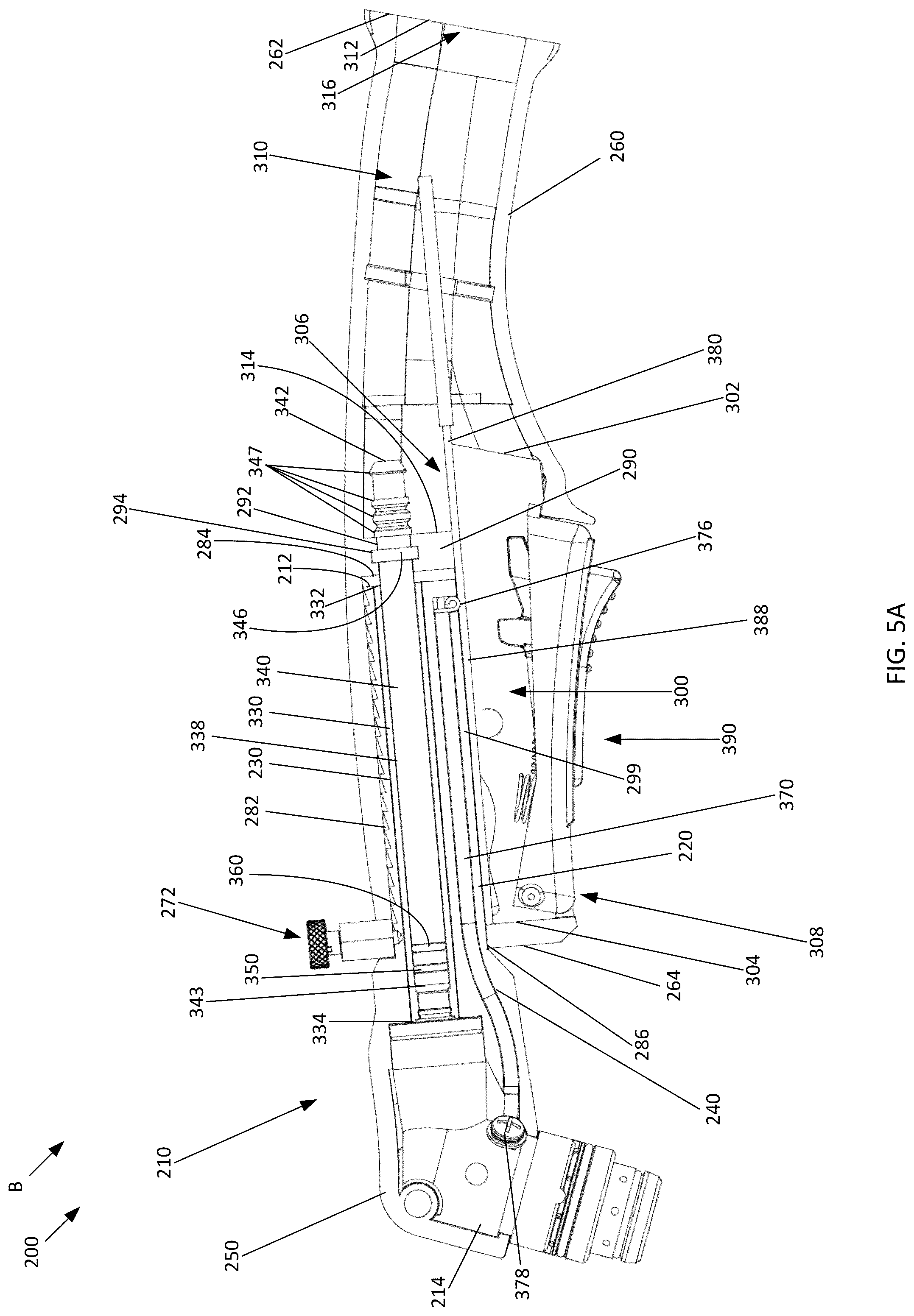 Patent US12318856 Figure 8 – Telescoping torch
