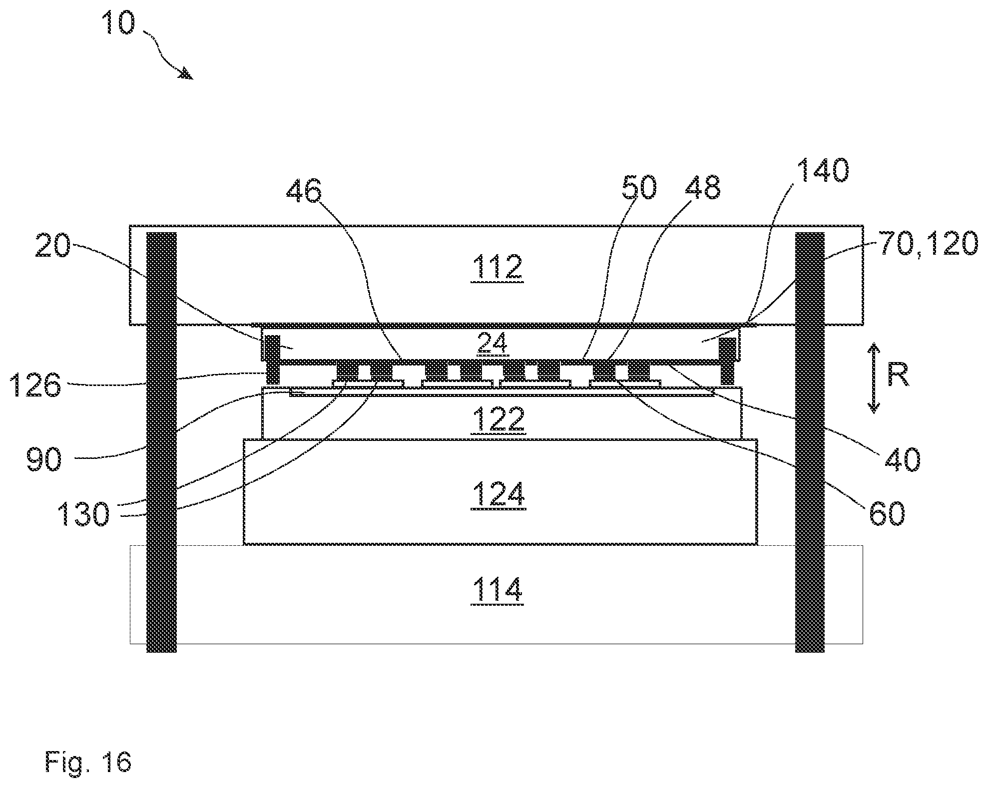 Patent US12318858 Figure 8 – Diffusion soldering and/or sintering device, die and system, for connecting components of at least one electronic assembly