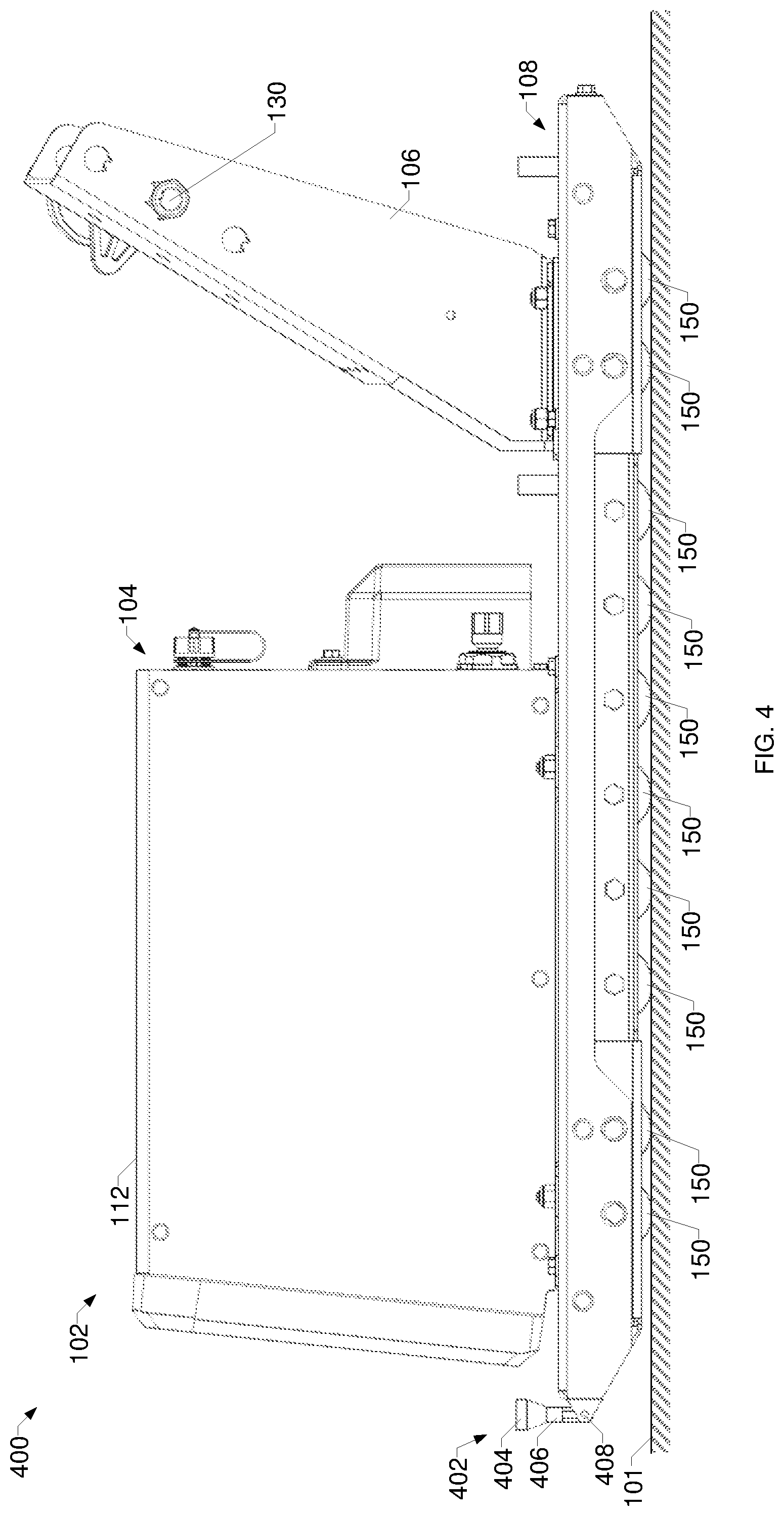 Patent US12318873 Figure 4 – Welding systems with a rolling support base having a brake