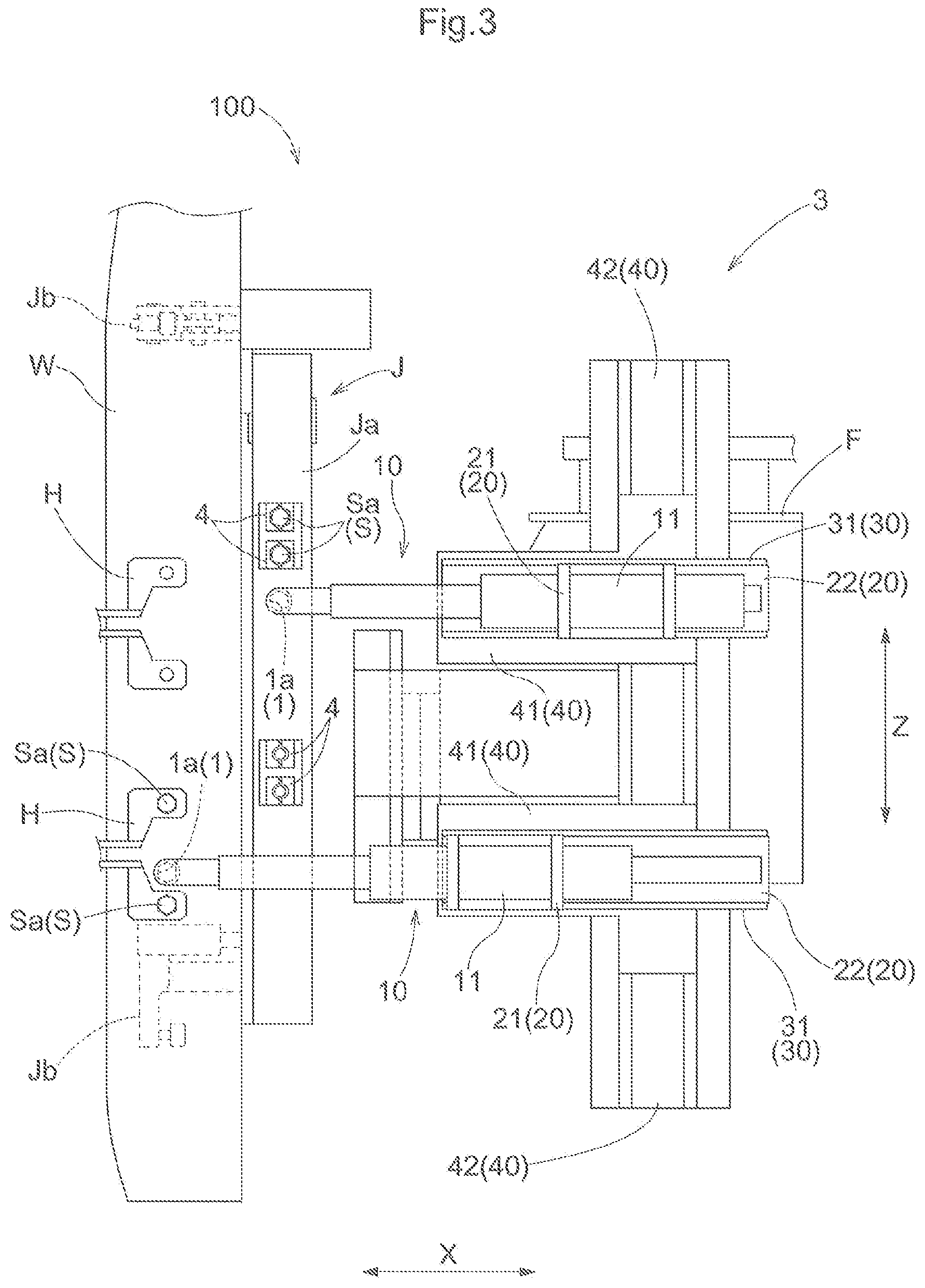 Patent US12318876 Figure 3 – Screw member tightening and loosening apparatus, and screw member tightening and loosening method