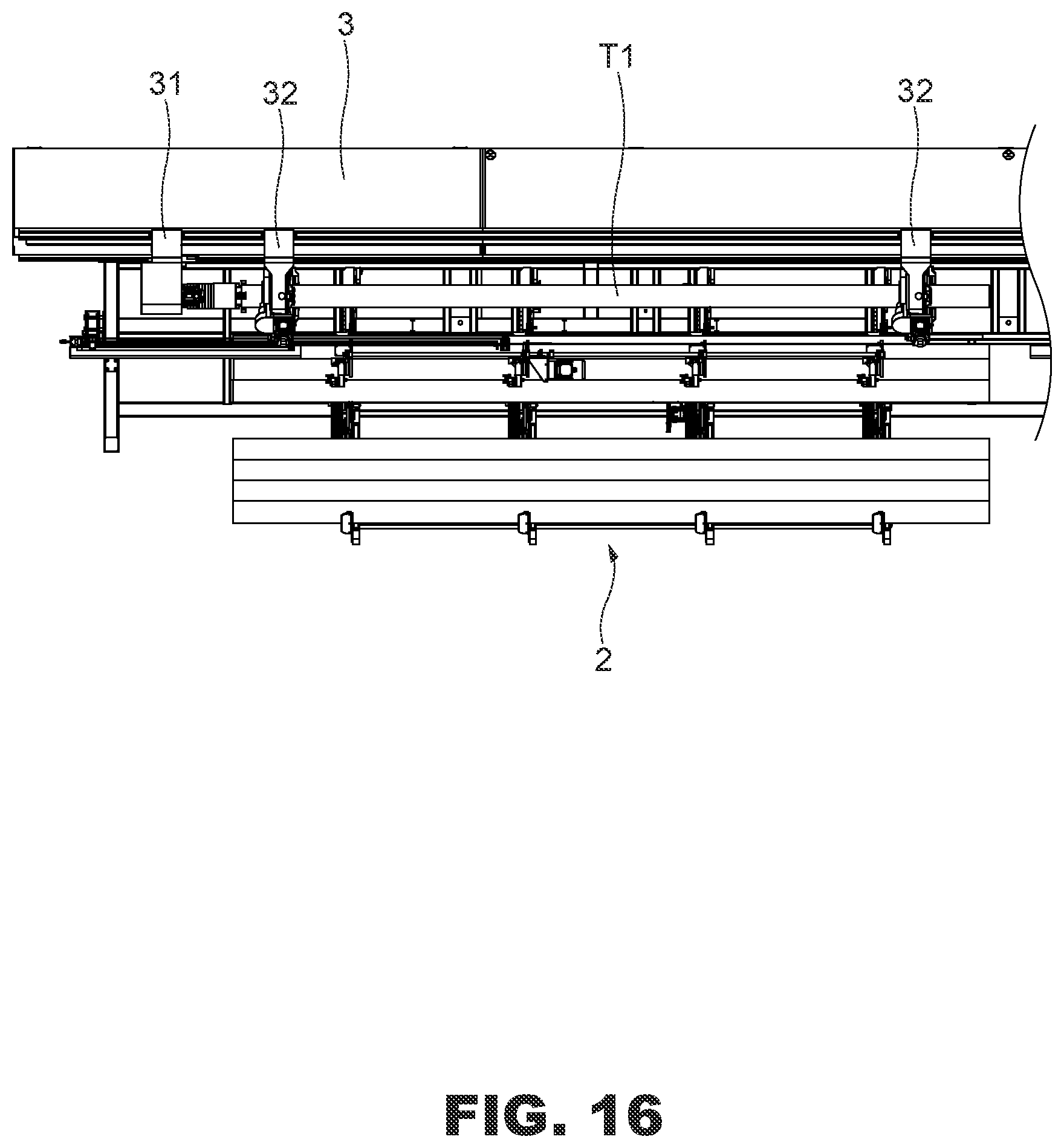 Patent US12318880 Figure 16 – Pipe feeding machine