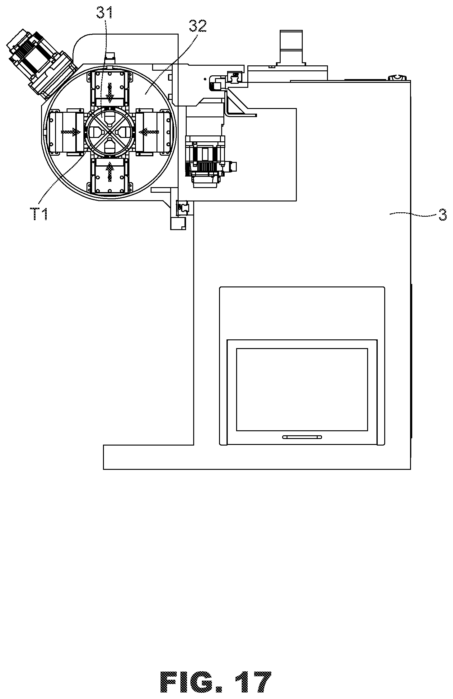 Patent US12318880 Figure 17 – Pipe feeding machine