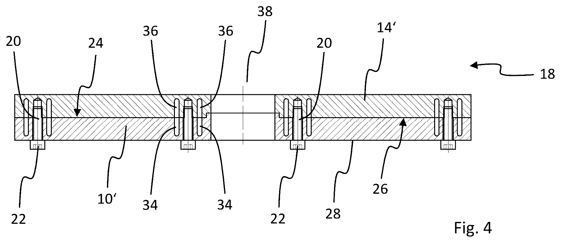 Patent US12318883 Figure 2 – Double-side or one-side machine tool