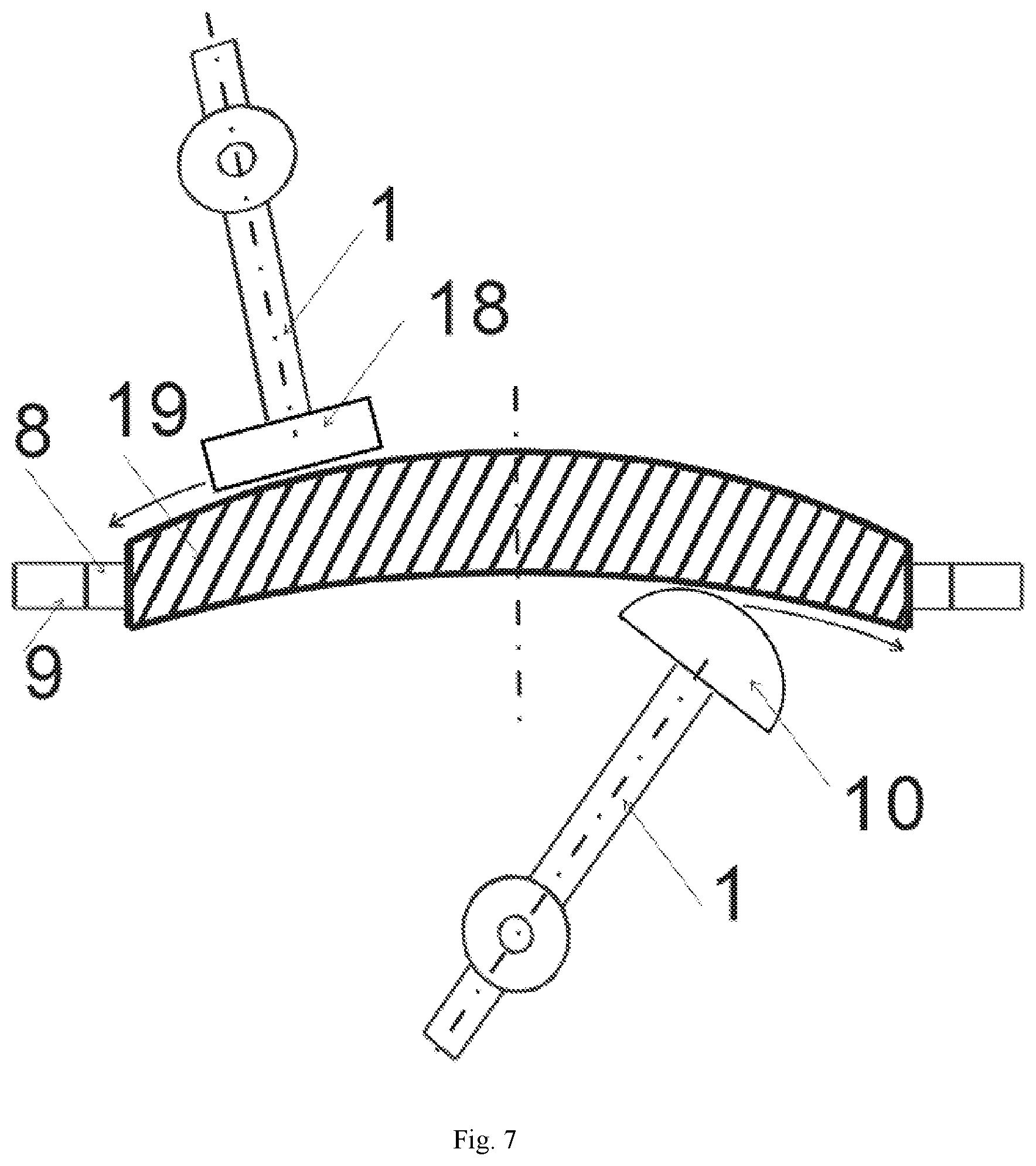 Patent US12318884 Figure 8 – Double-sided polishing method for optical lens