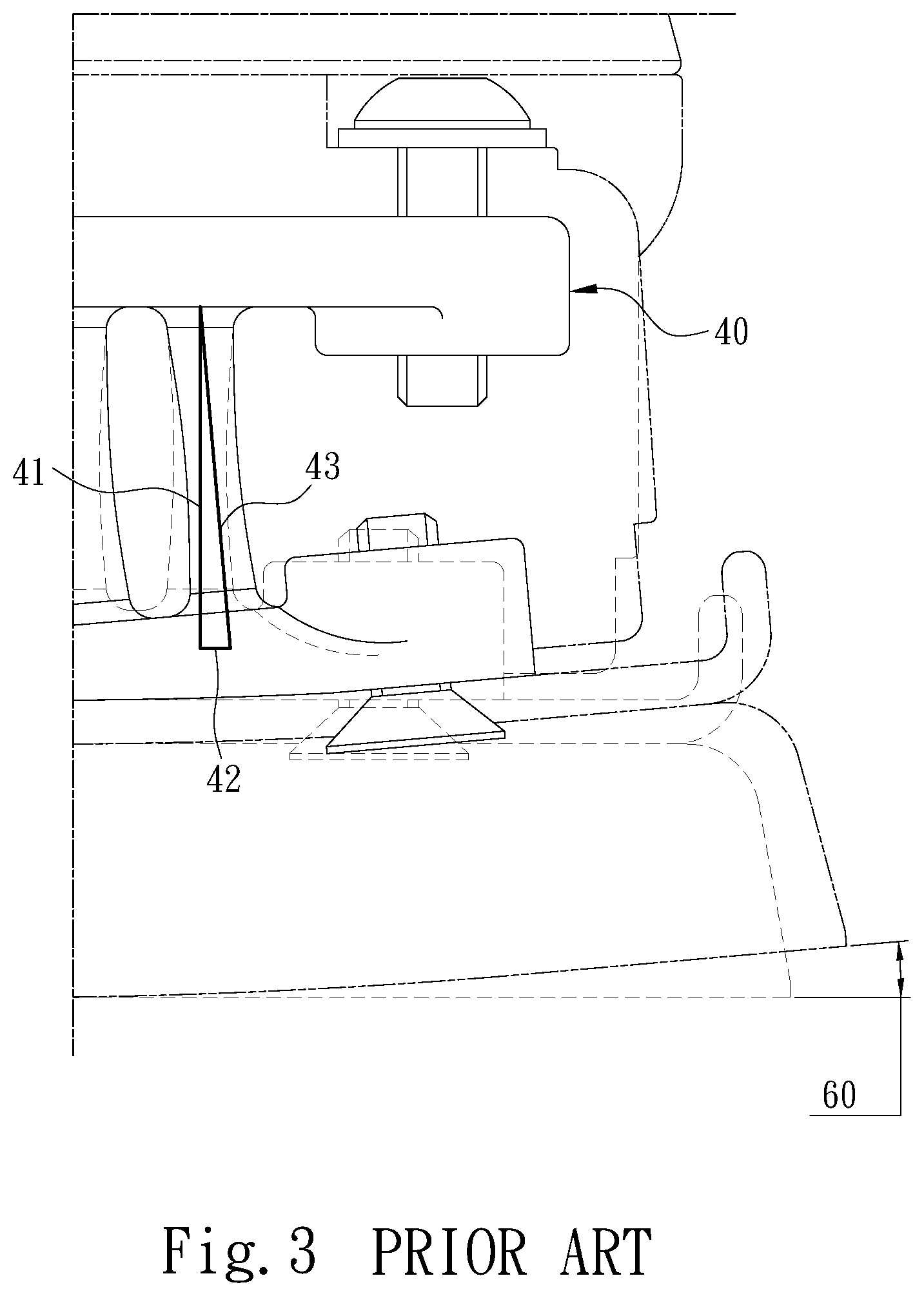 Patent US12318885 Figure 2 – Sanding disc stabilizing structure of orbital sander
