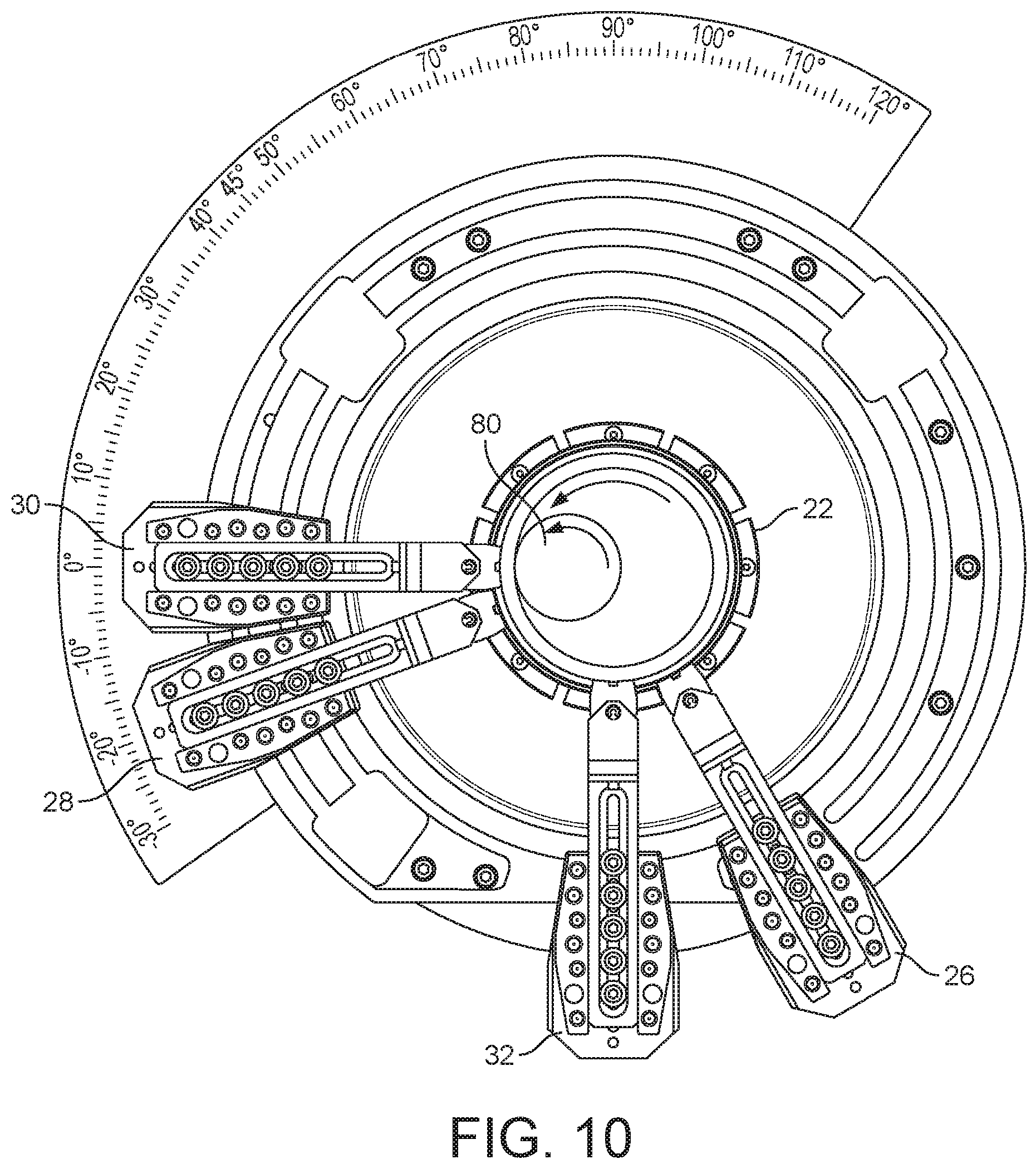 Patent US12318887 Figure 7 – Workpiece holding assembly for a grinding machine and grinding methods