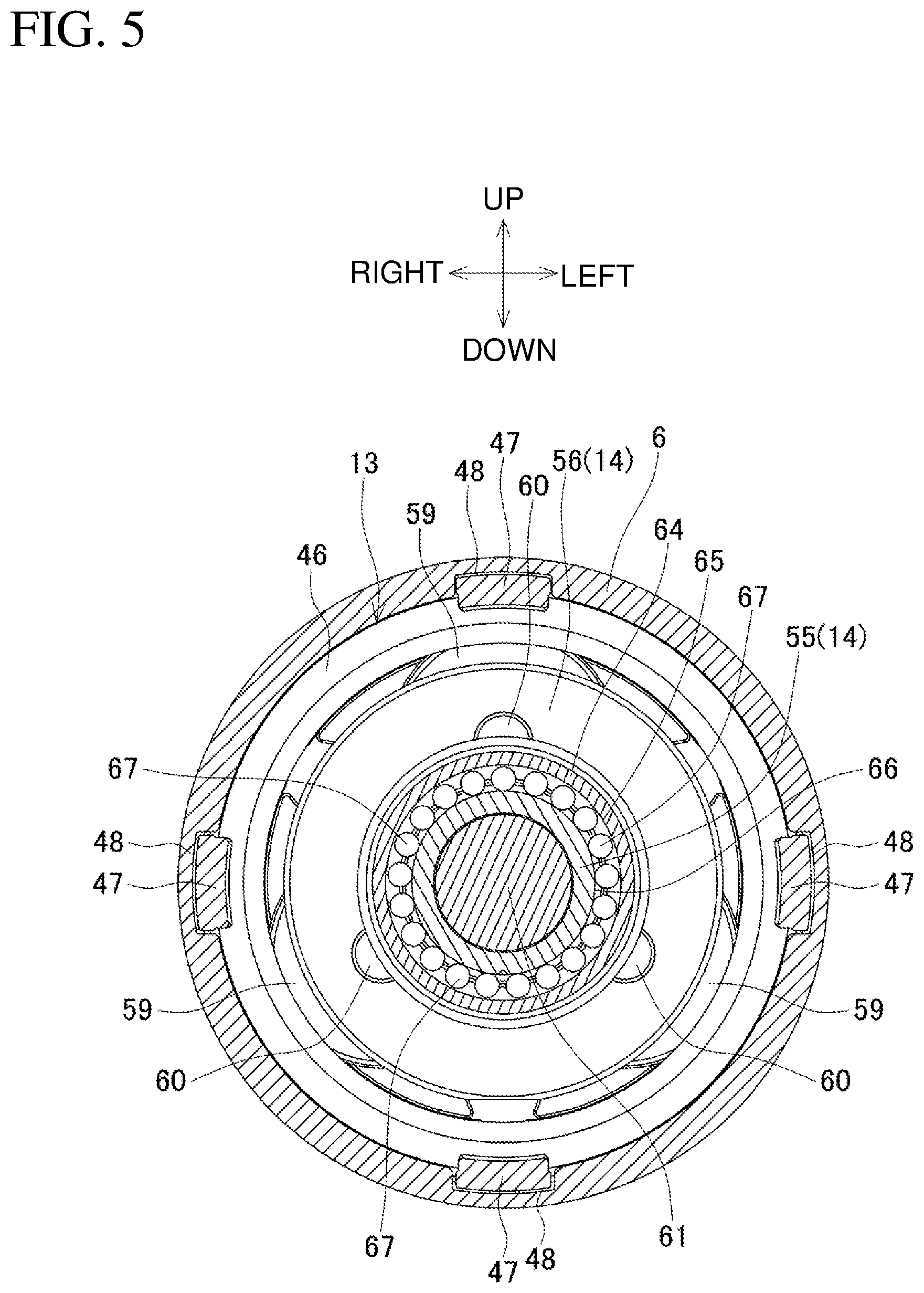 Patent US12318890 Figure 5 – Impact tool