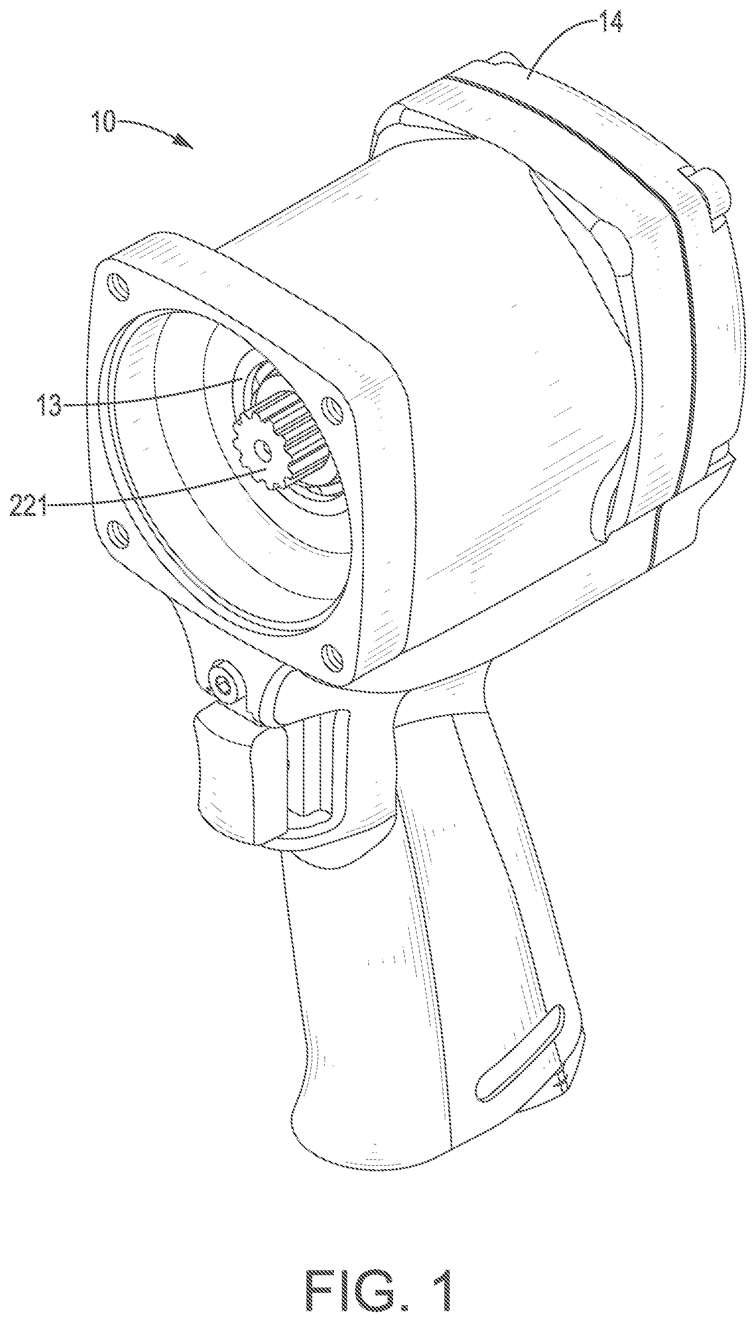 Patent US12318891 Figure 1 – Pneumatic tool
