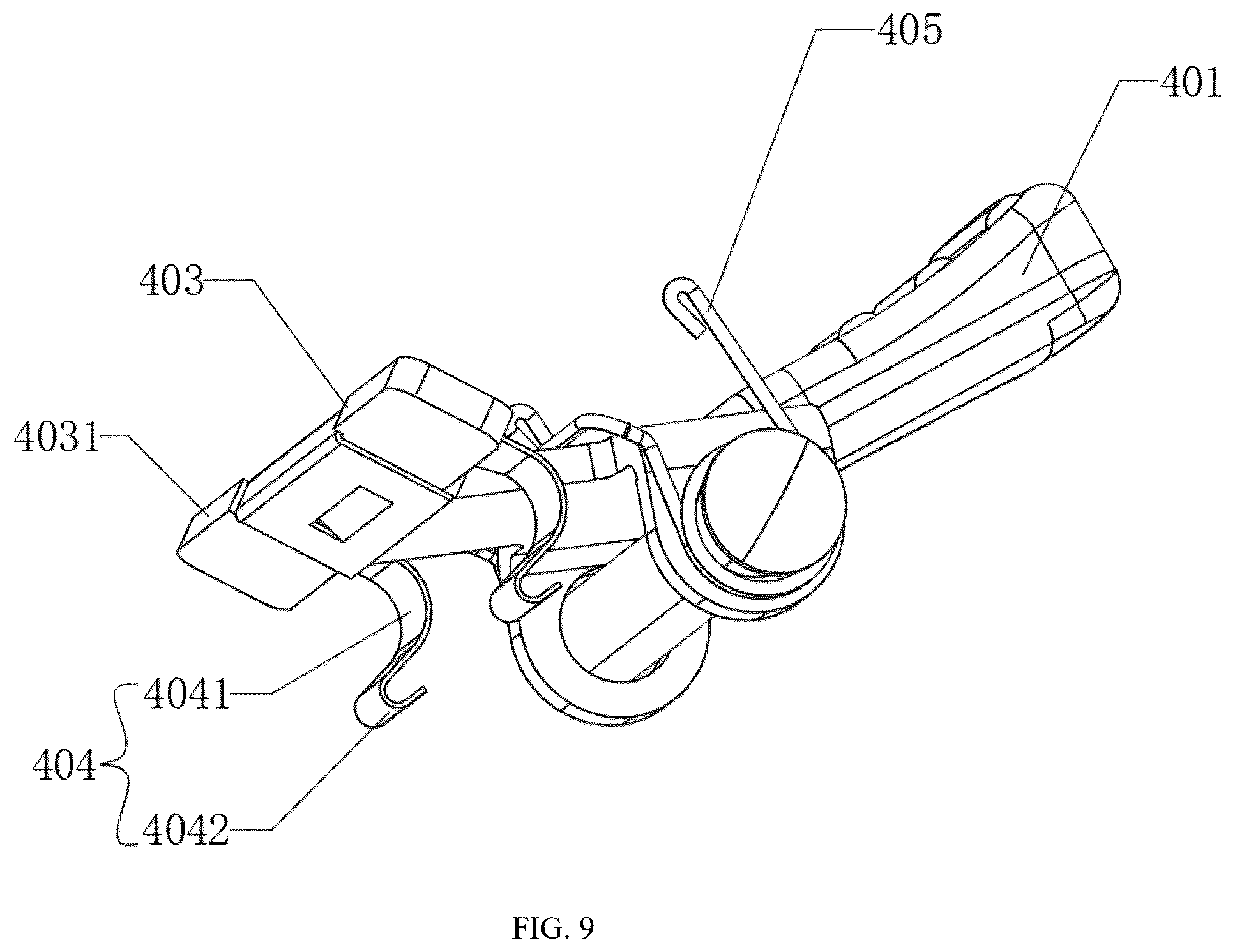 Patent US12318894 Figure 9 – Ratchet-type tensioning device