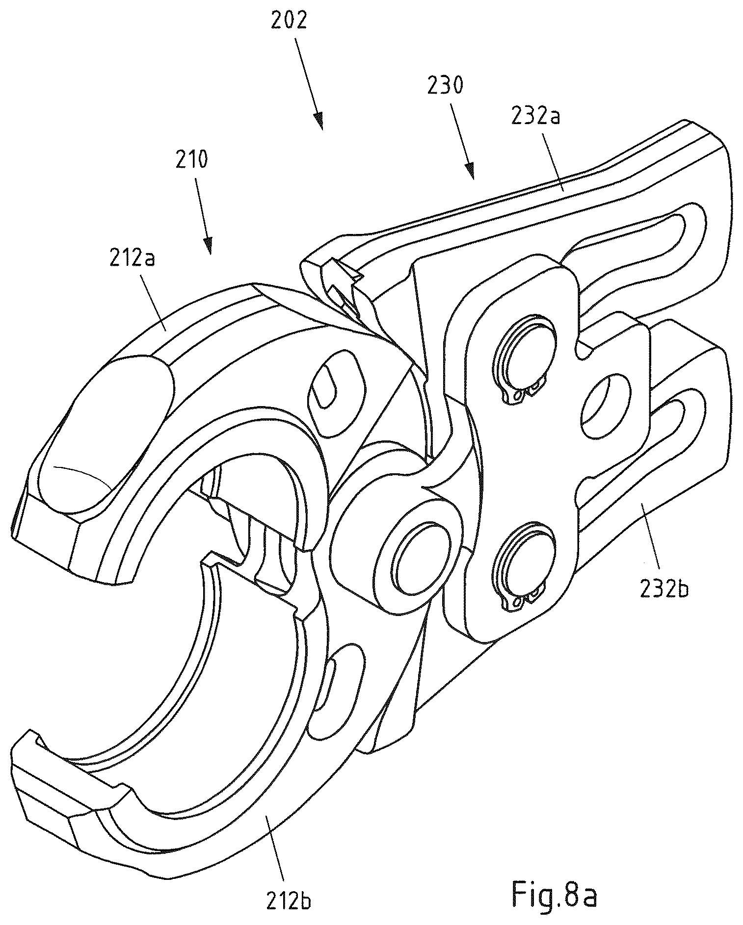 Patent US12318896 Figure 14 – Press jaw, drive press jaw, press insert and system for pressing fittings with pipes