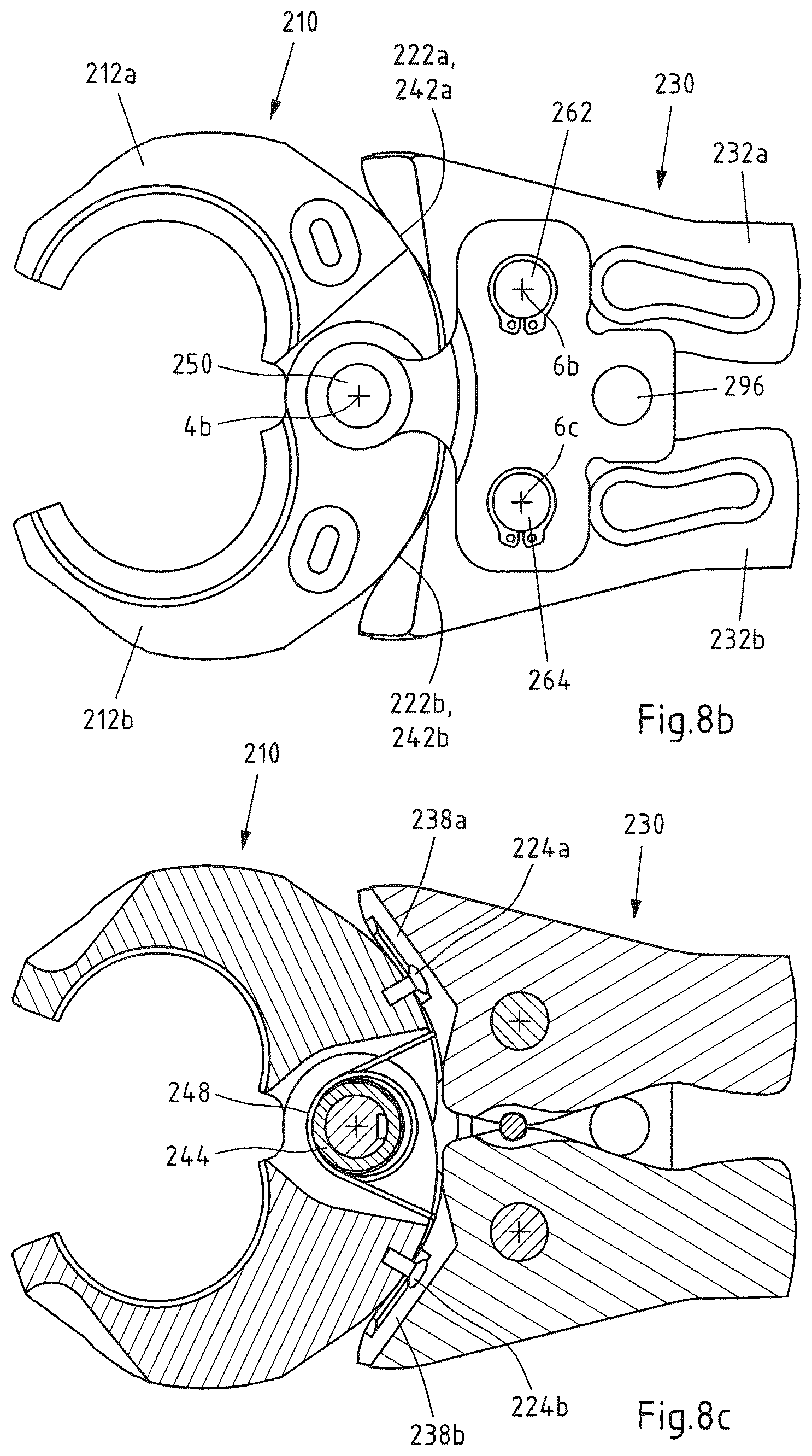 Patent US12318896 Figure 15 – Press jaw, drive press jaw, press insert and system for pressing fittings with pipes