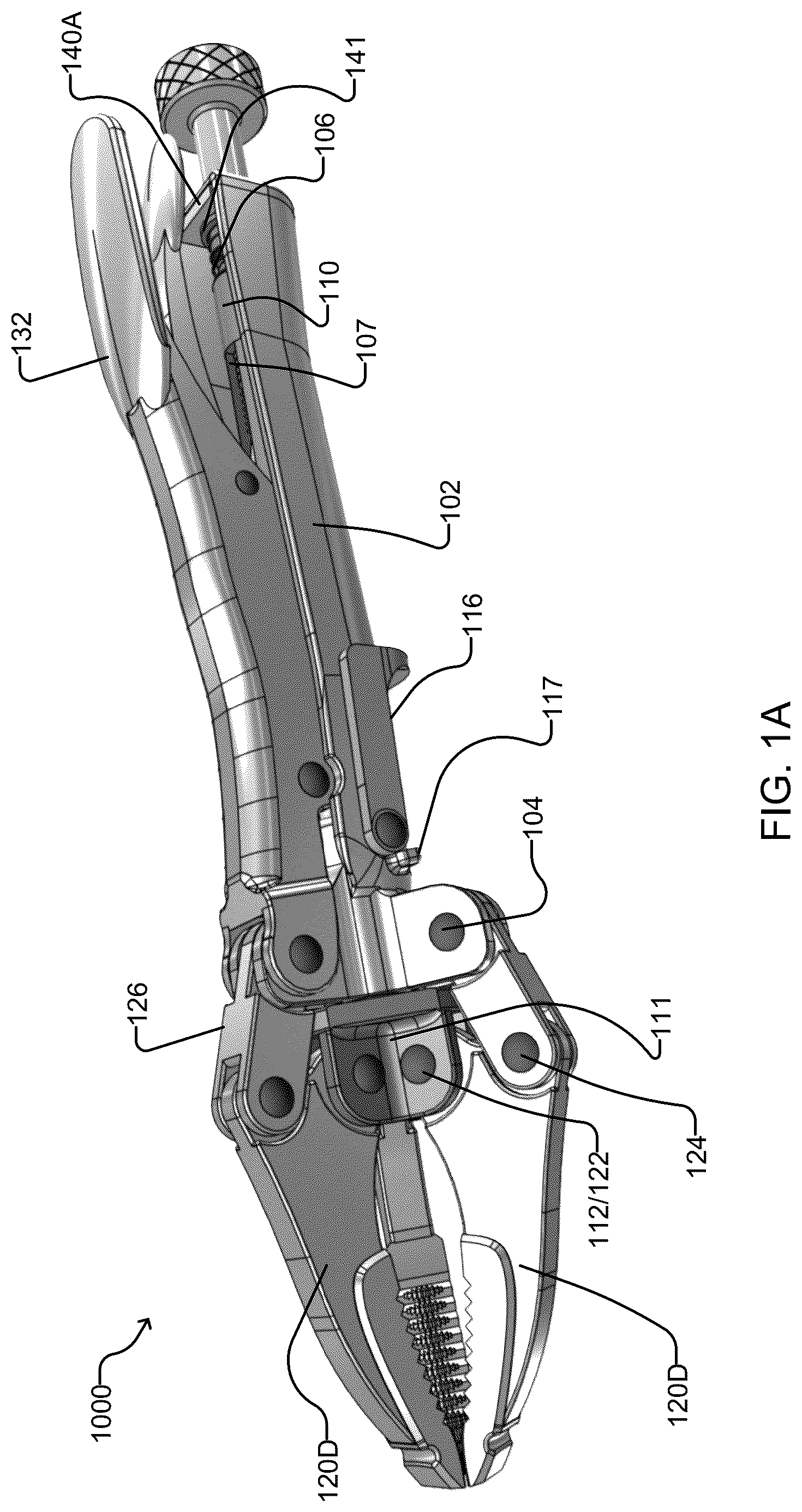 Patent US12318898 Figure 2 – Locking pliers and other gripping tools