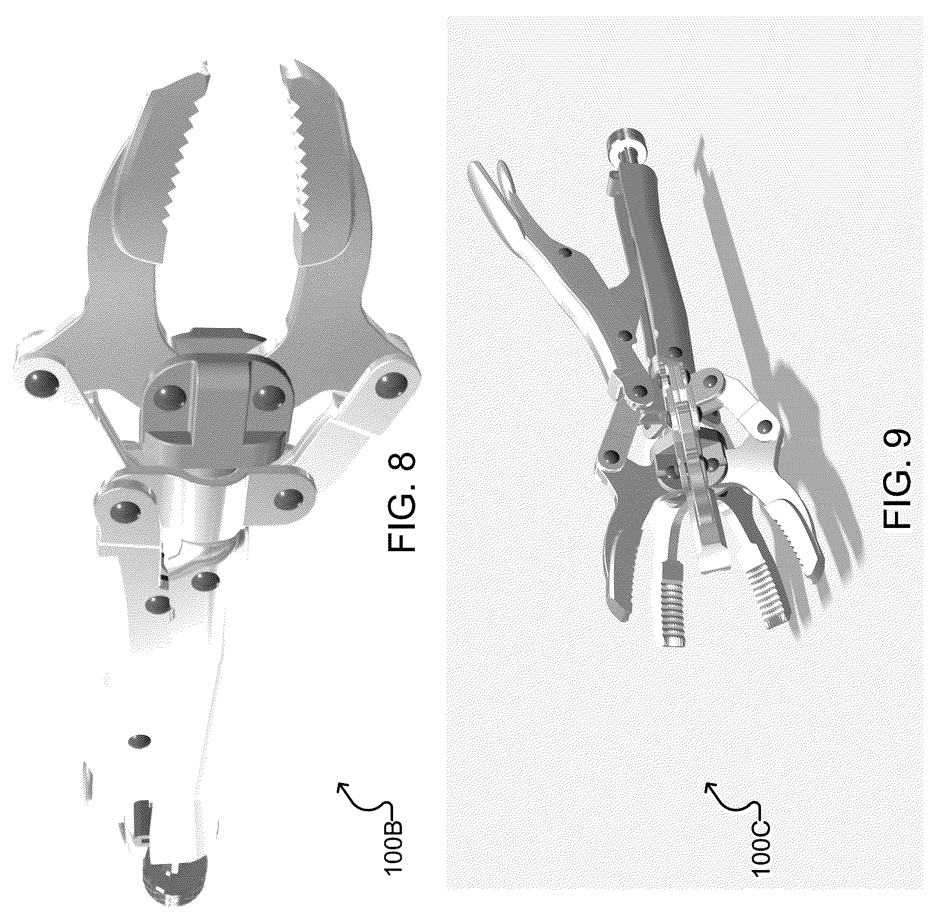 Patent US12318898 Figure 8 – Locking pliers and other gripping tools