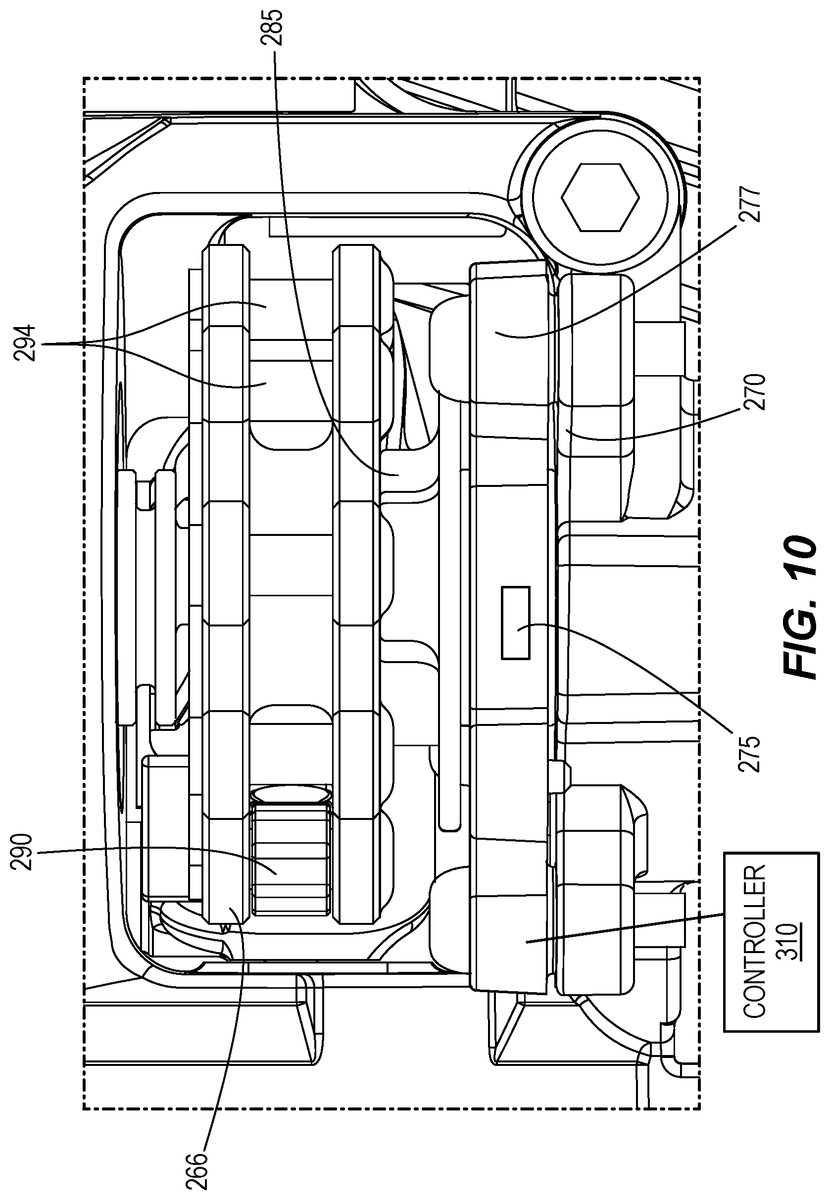 Patent US12318899 Figure 10 – Powered fastener driver