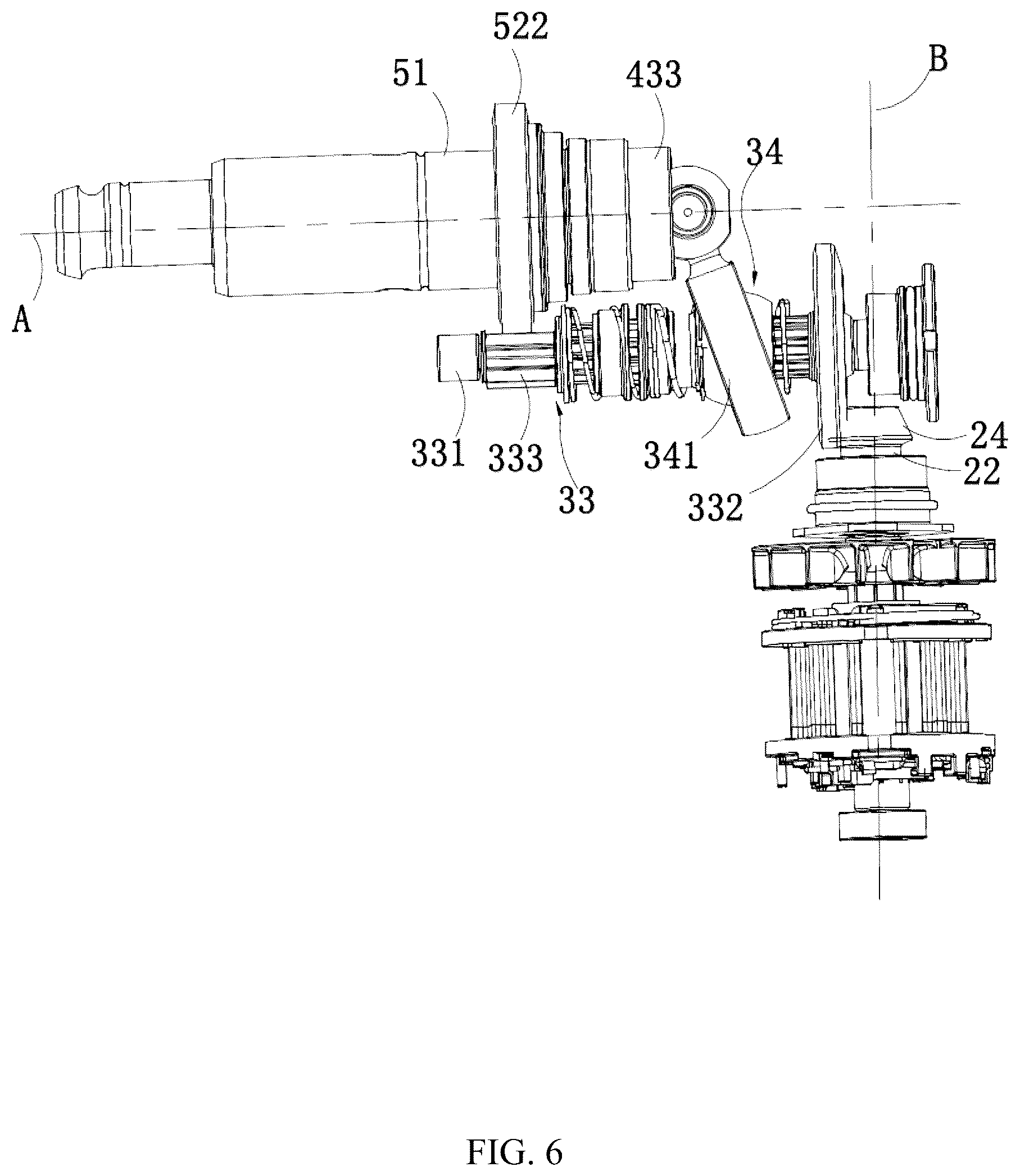 Patent US12318903 Figure 6 – Power tool and hammer drill