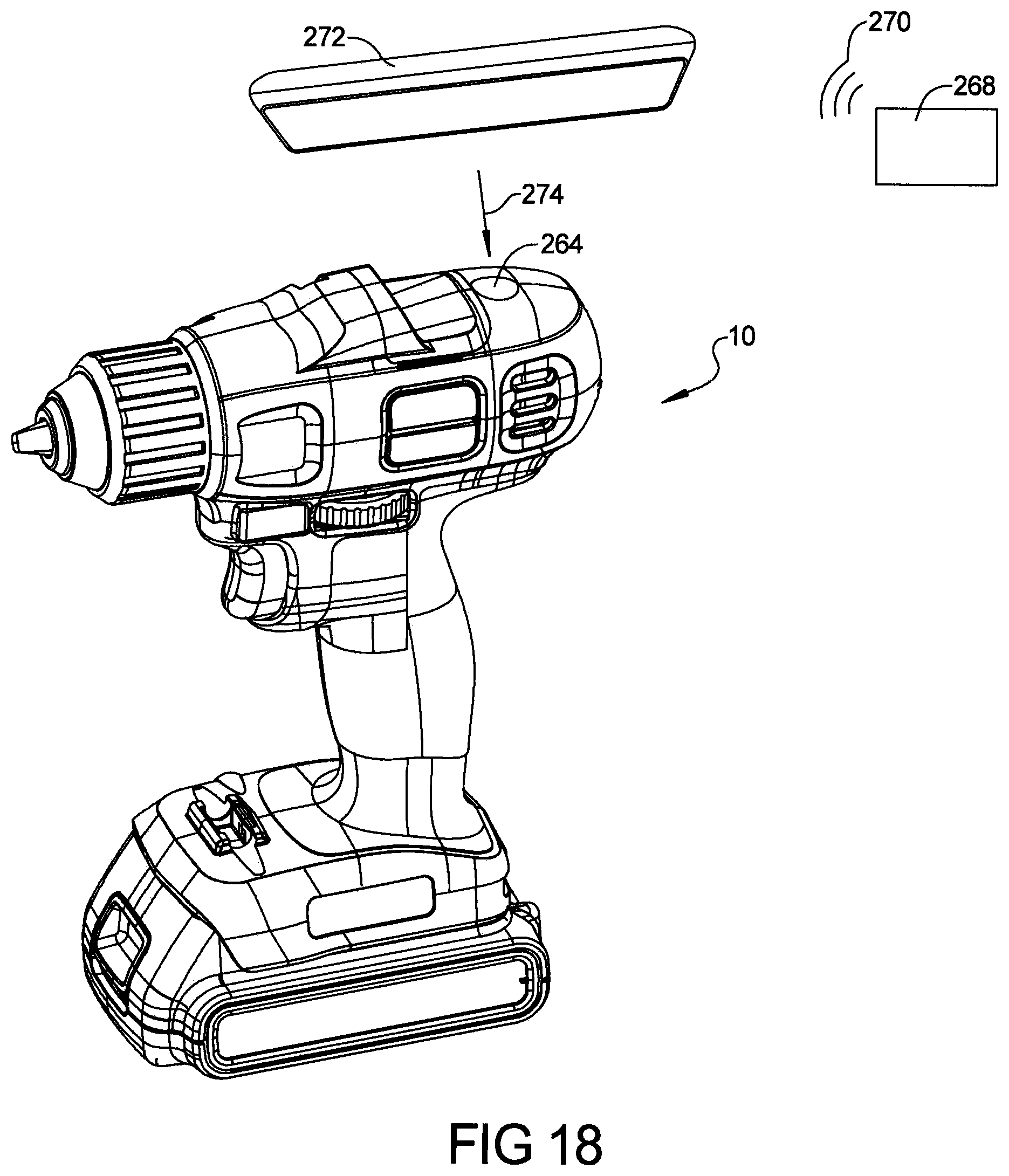 Patent US12318906 Figure 18 – Power tool having multiple operating modes