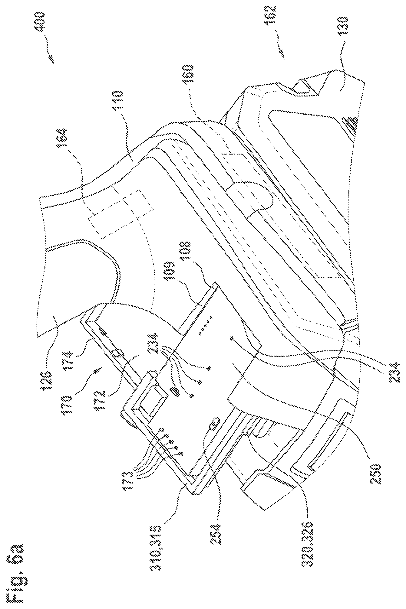 Patent US12318907 Figure 8 – Hand-held power tool