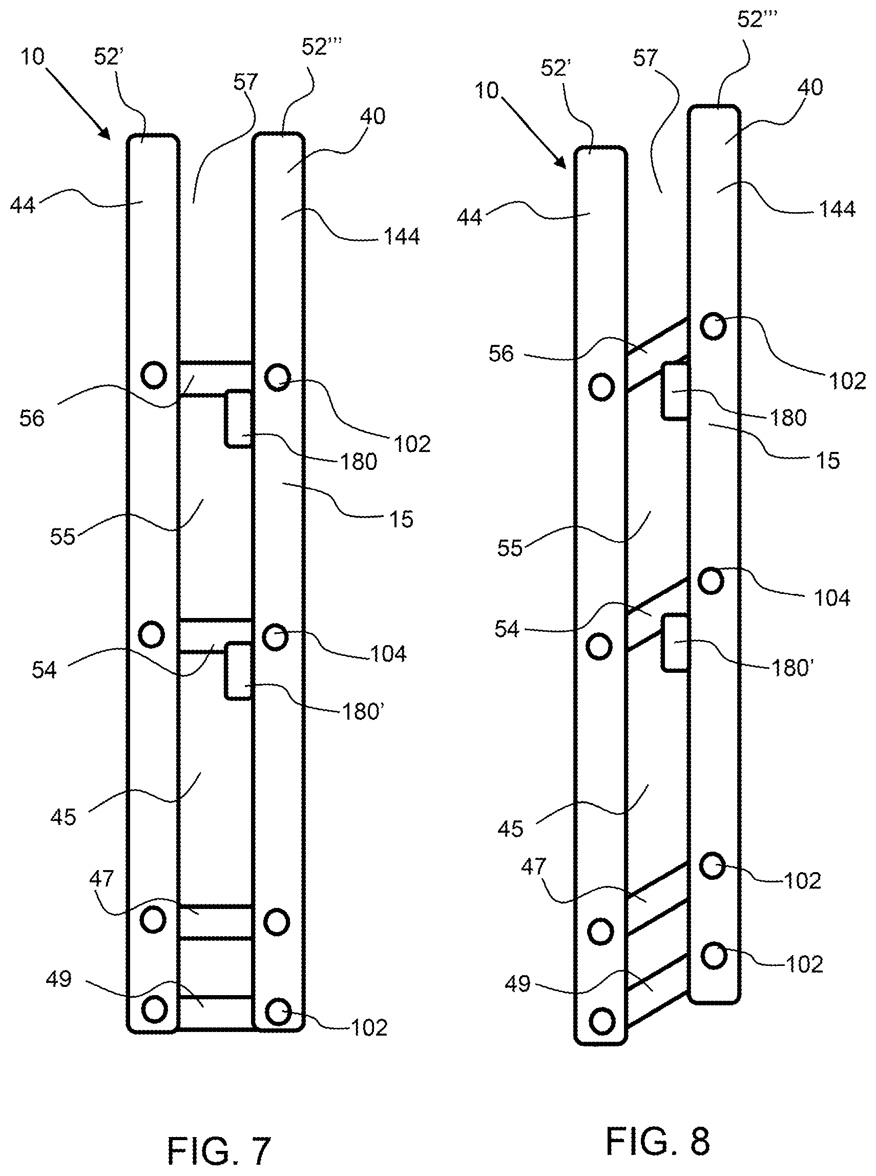 Patent US12318908 Figure 7 – Sawhorse extension rack system