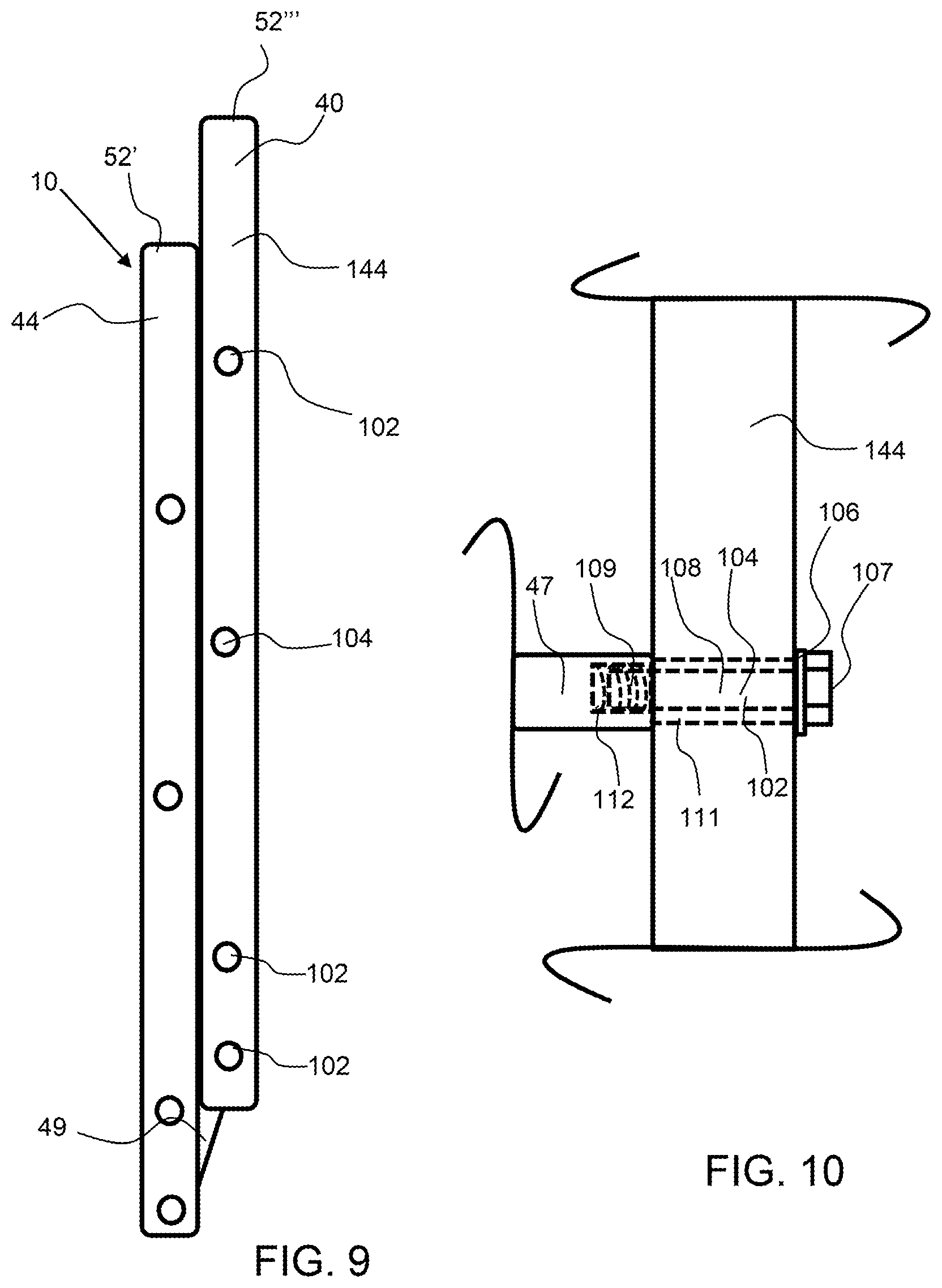 Patent US12318908 Figure 8 – Sawhorse extension rack system