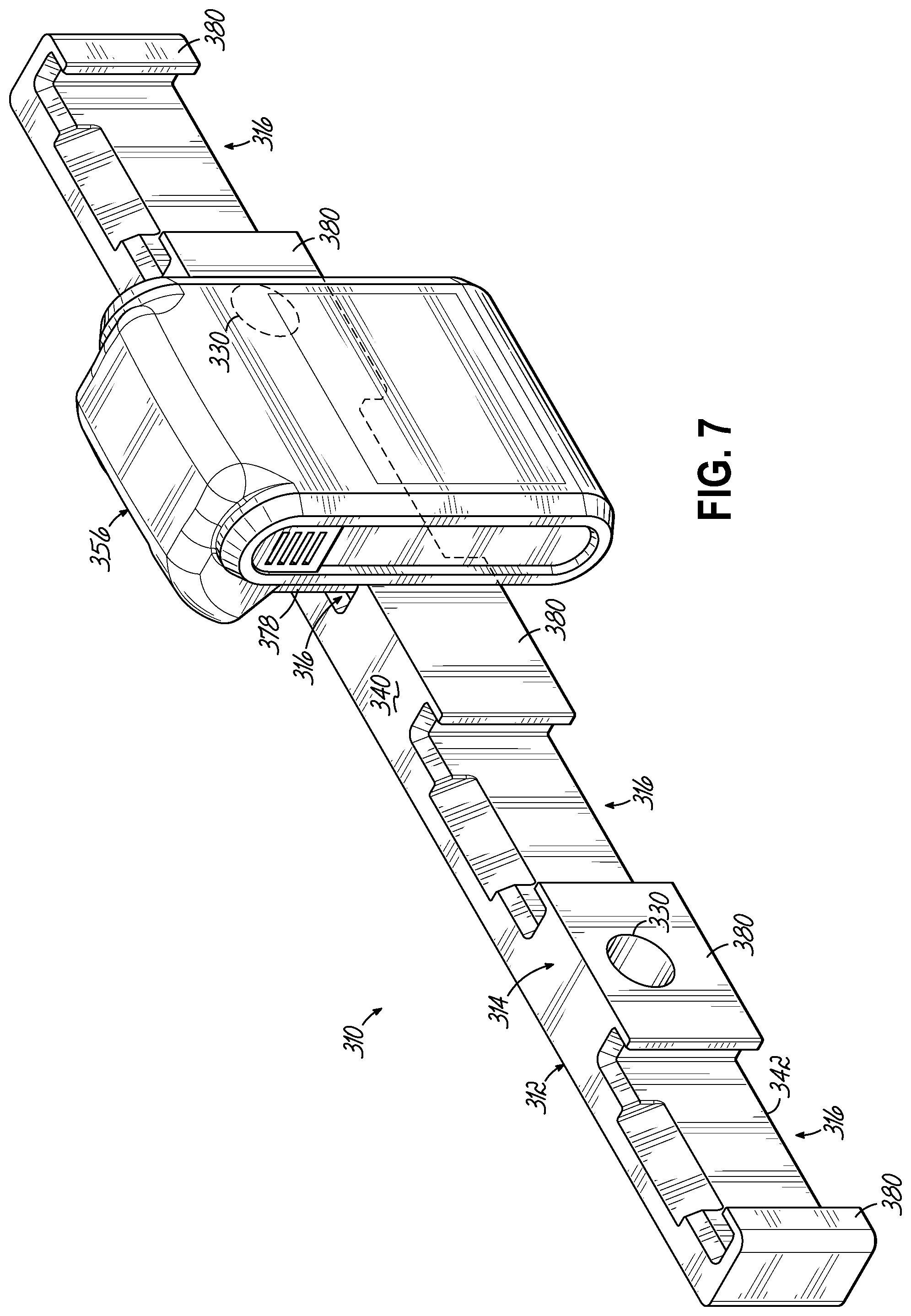 Patent US12318909 Figure 5 – Power tool and battery support racks and methods of manufacturing