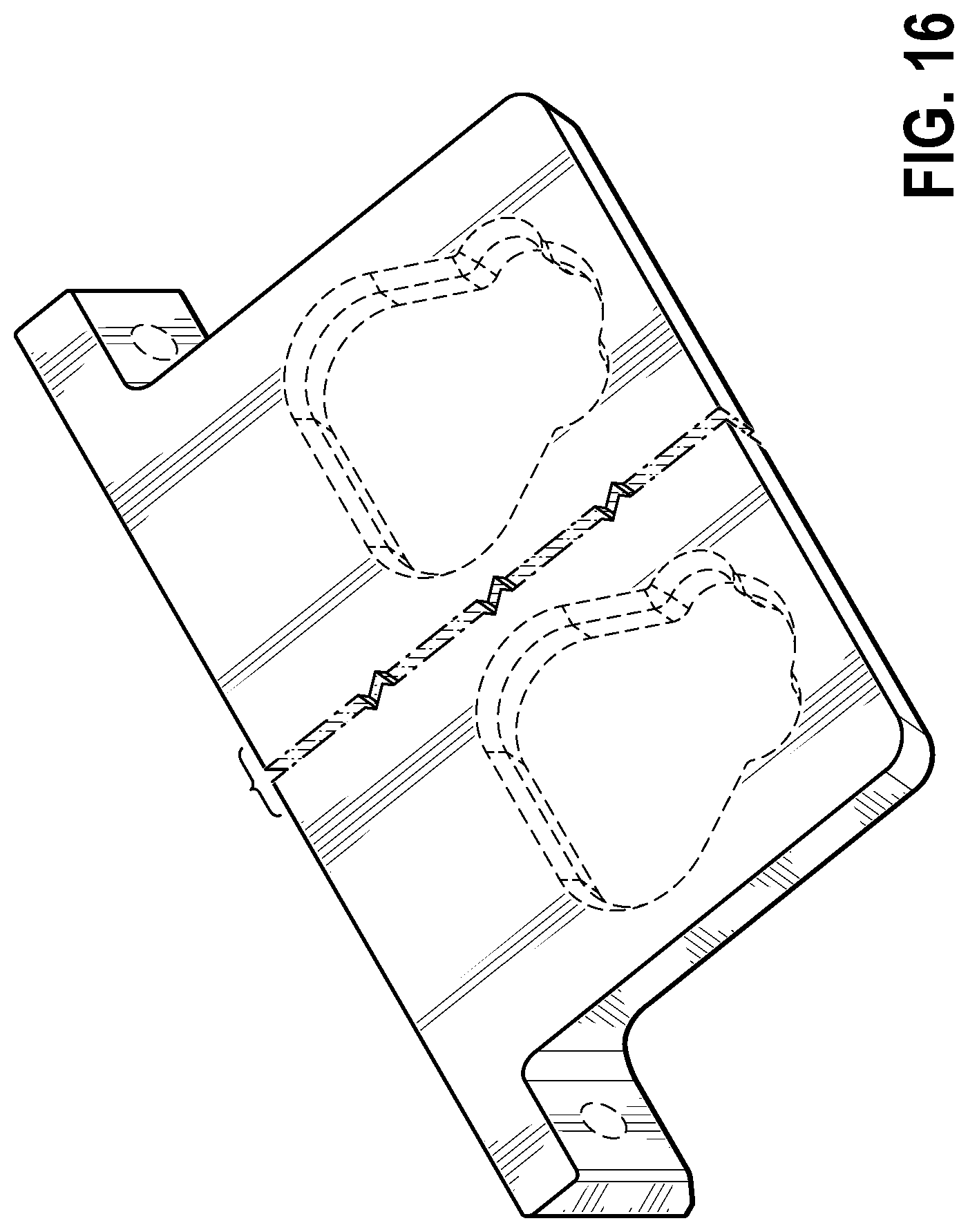 Patent US12318909 Figure 11 – Power tool and battery support racks and methods of manufacturing