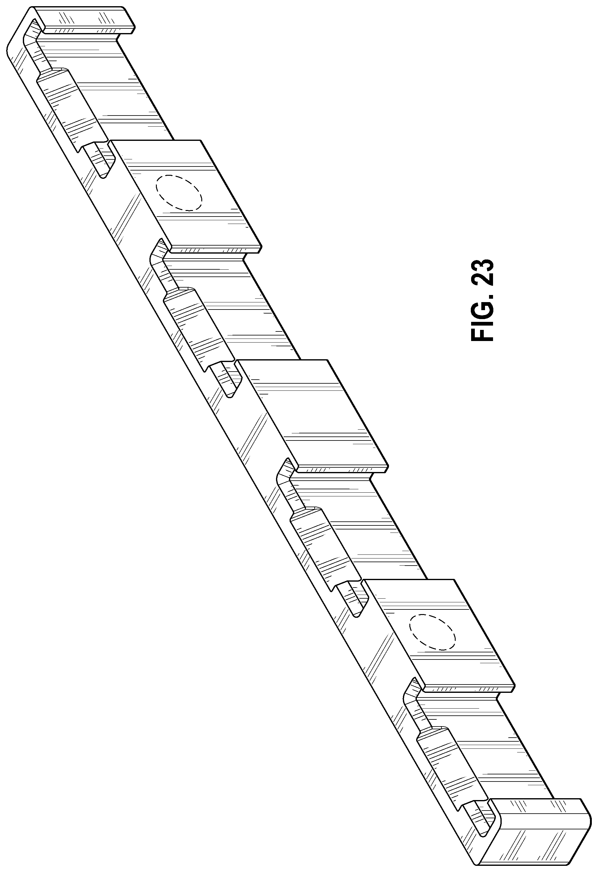 Patent US12318909 Figure 15 – Power tool and battery support racks and methods of manufacturing
