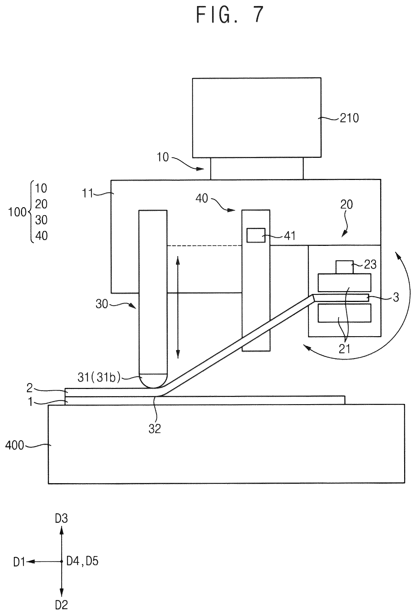 Patent US12318911 Figure 6 – Film peeling apparatus and film peeling method using the same