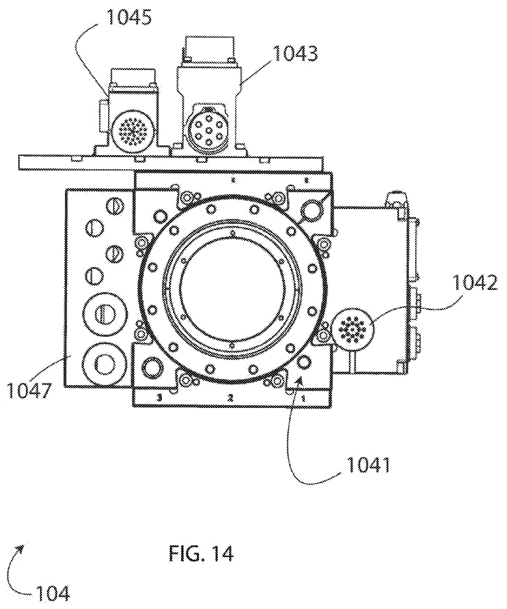 Patent US12318916 Figure 14 – Surface preparation end effector for industrial robot system and inspection and repair processes