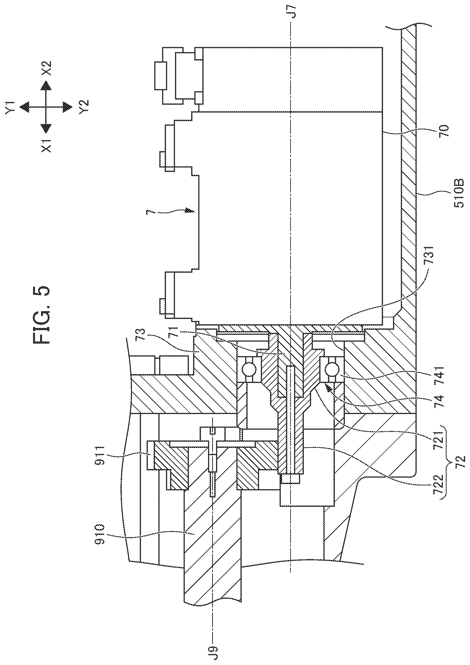 Patent US12318919 Figure 6 – Arm structure of industrial robot